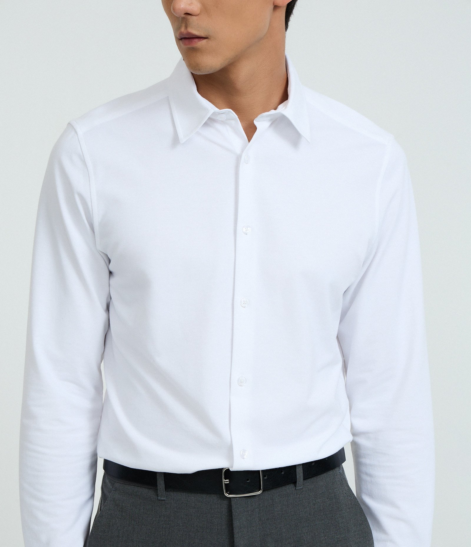 Camisa Slim Performance Easy Care Ultra Conforto Branco 3