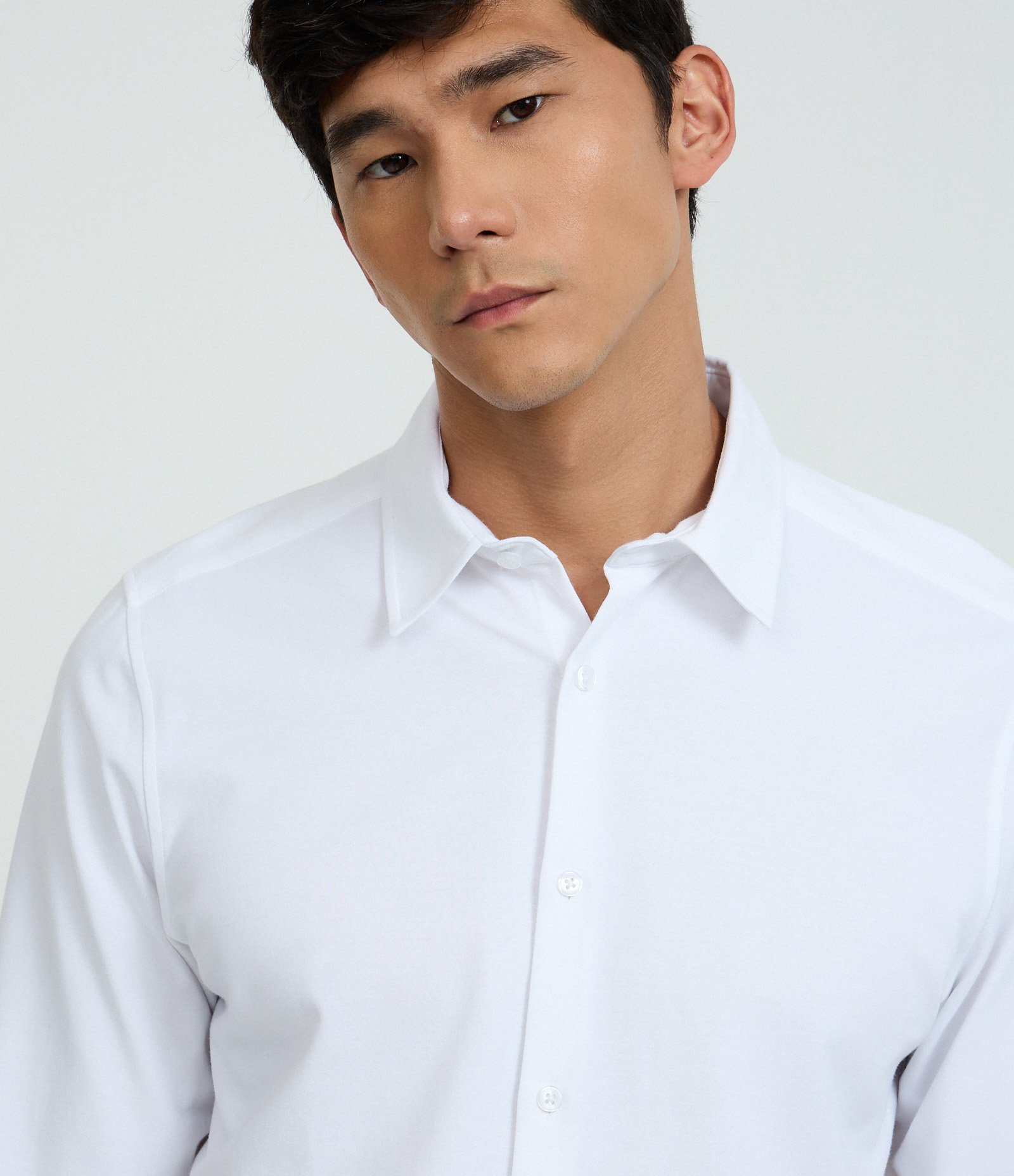 Camisa Slim Performance Easy Care Ultra Conforto Branco 4