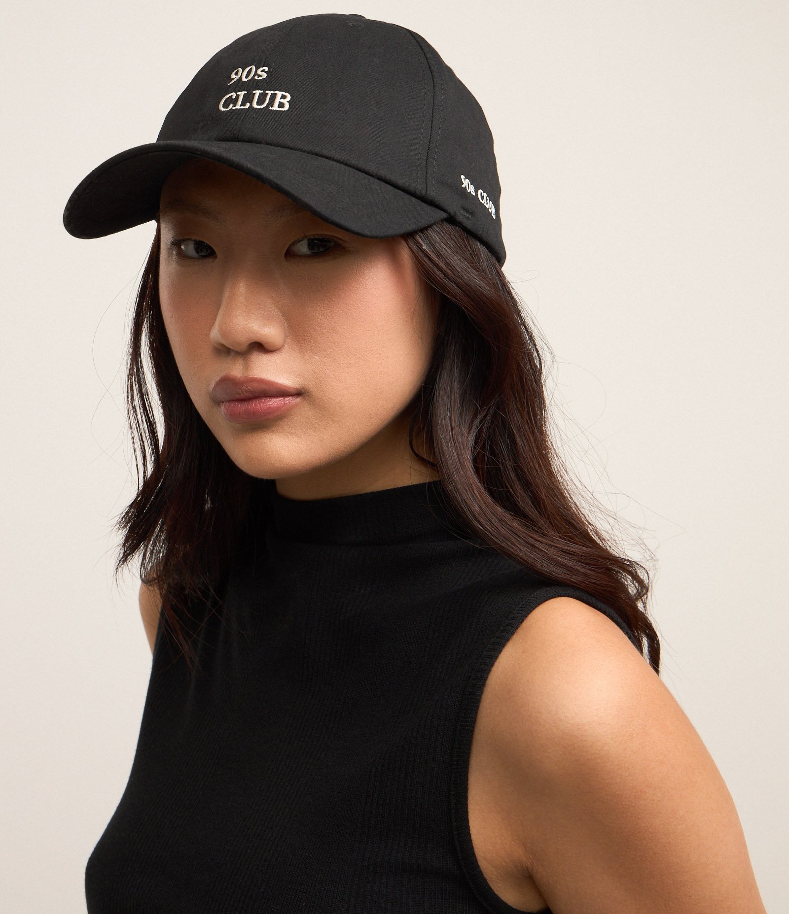 Blusa em Ribana com Golinha Alta Preto 3