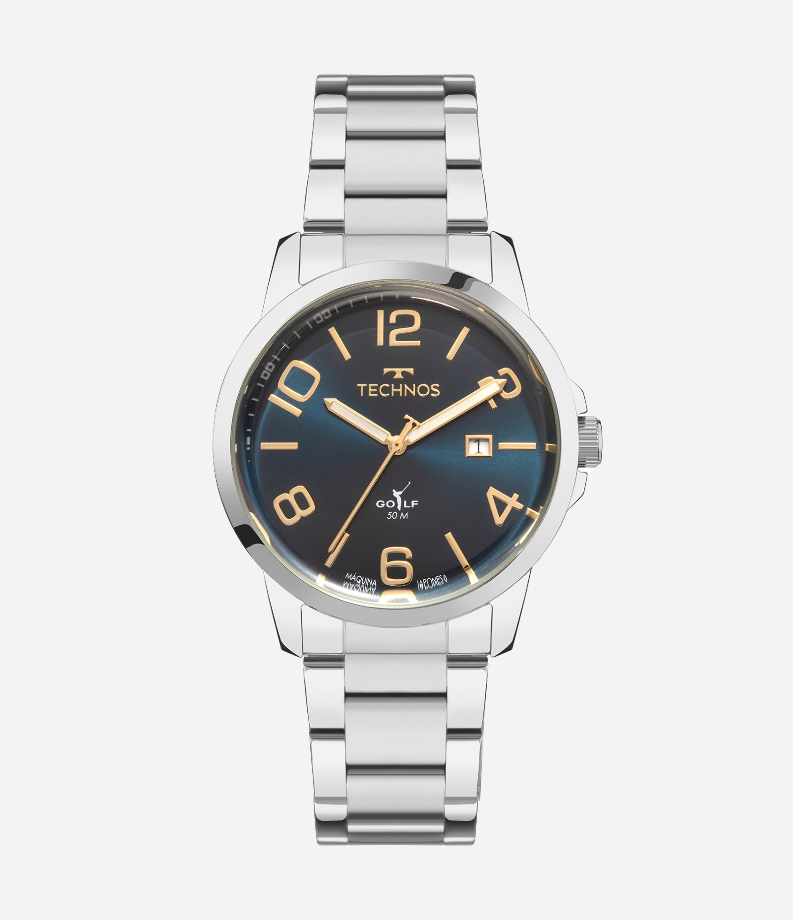 Relógio Analócio Masculino Technos  Prata 1