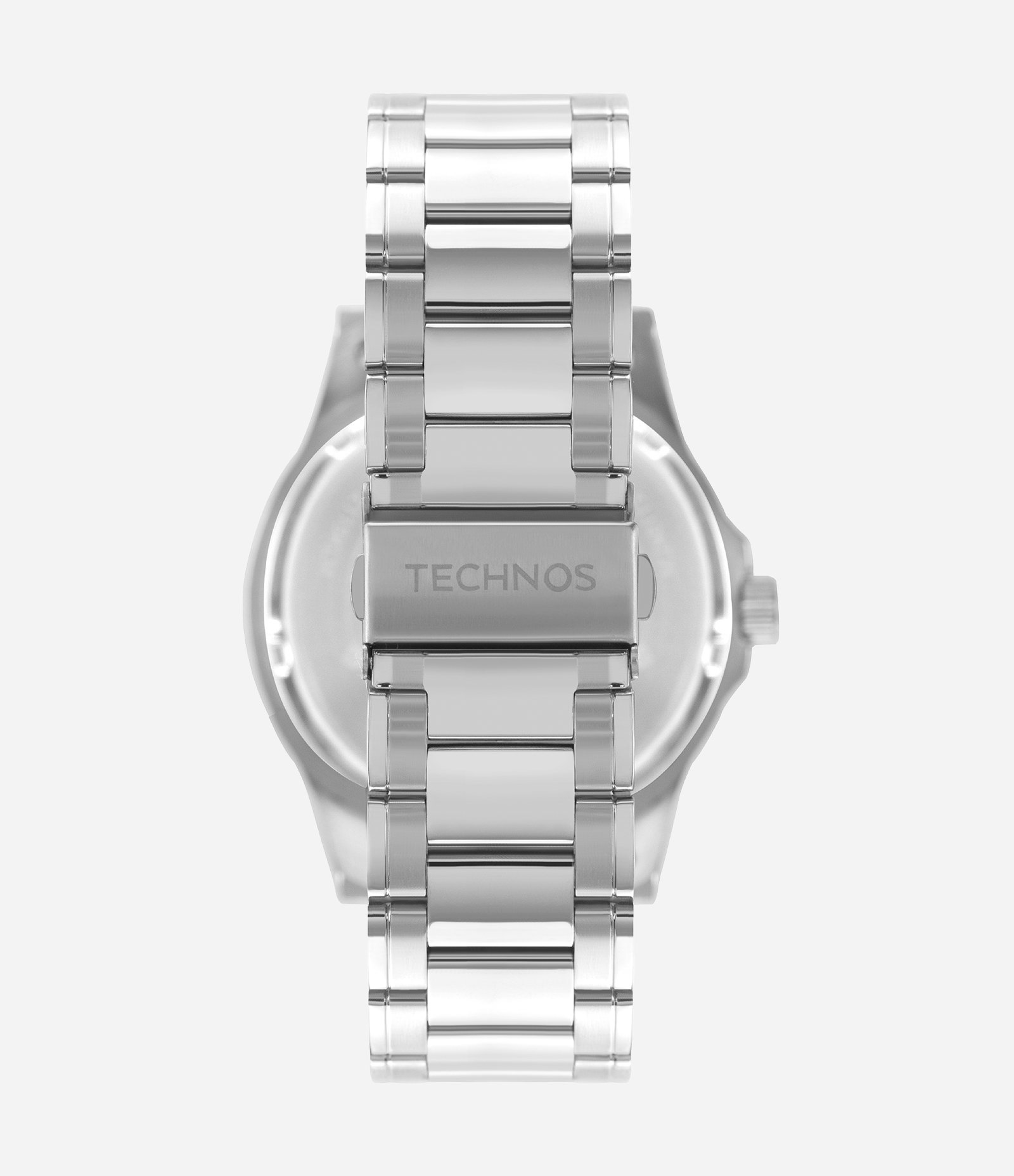 Relógio Analógico Masculino Technos Prata 3