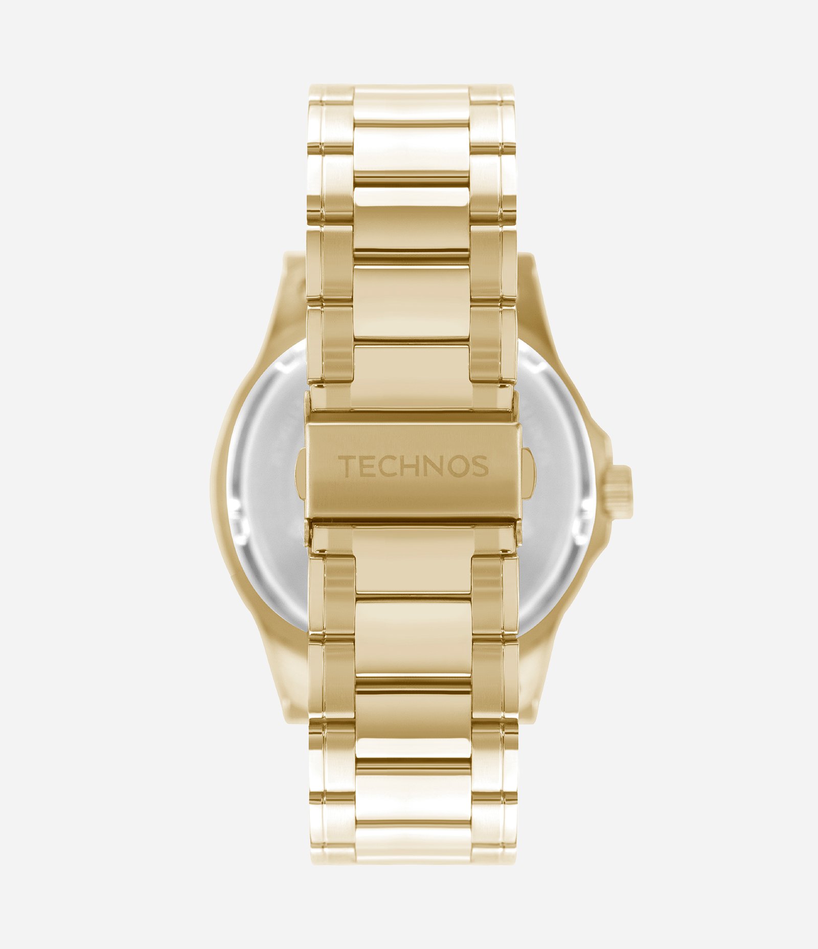 Relógio Analógico Masculino Technos Dourado 3