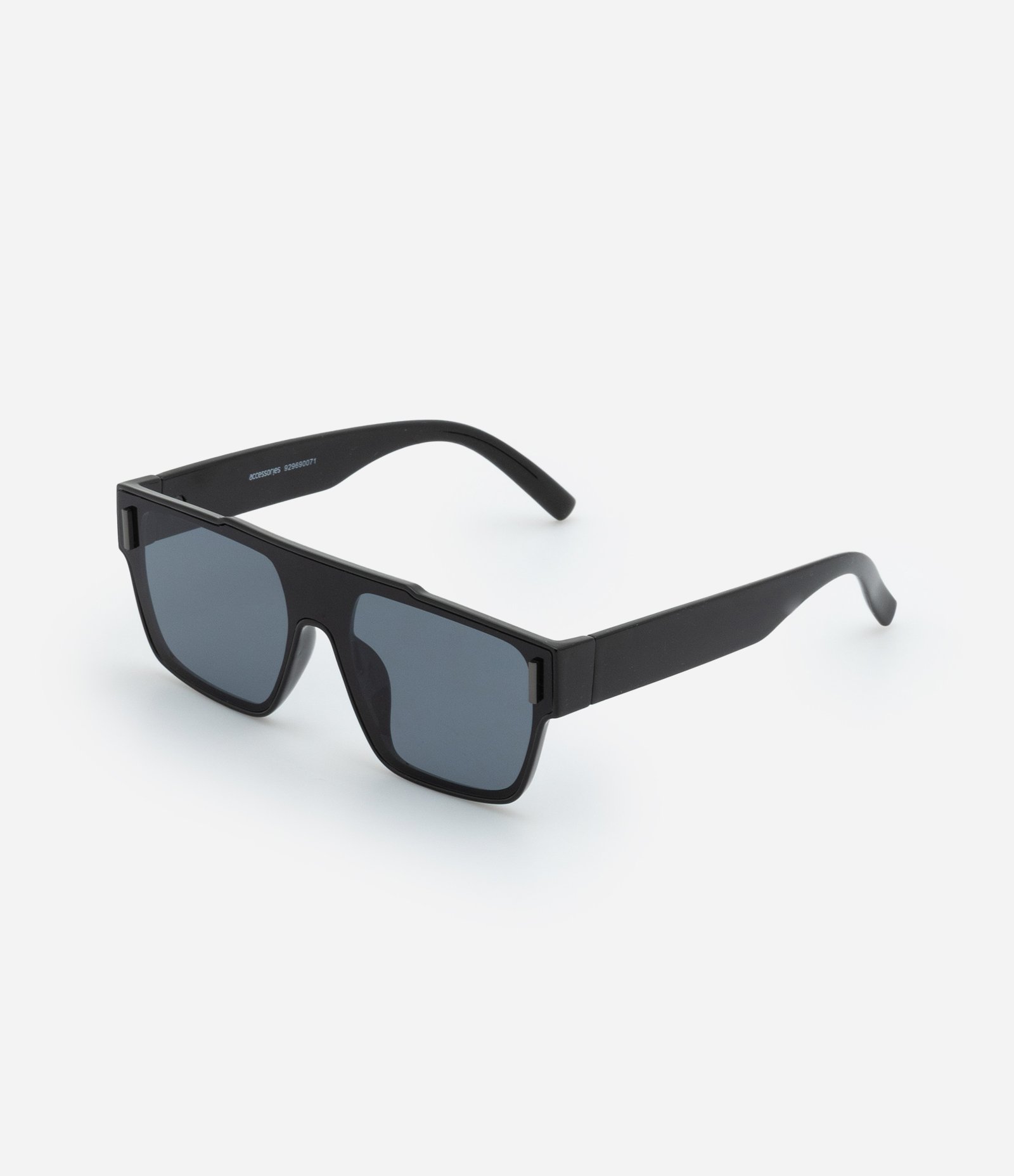 Óculos de Sol Quadrado com Lente Fumê Preto 1