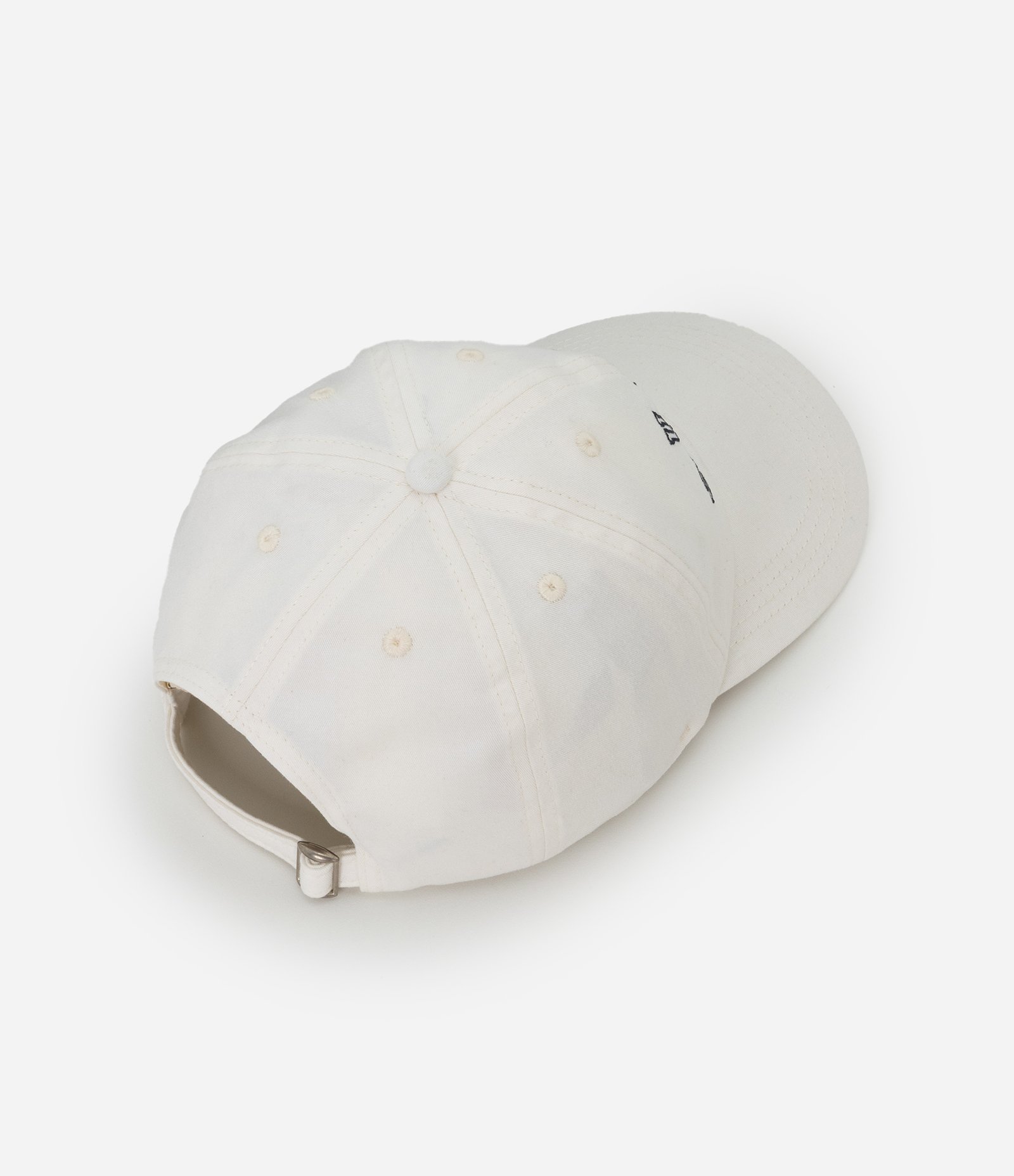 Boné Aba Curva em Sarja com Bordado USA 2008 Off White 3