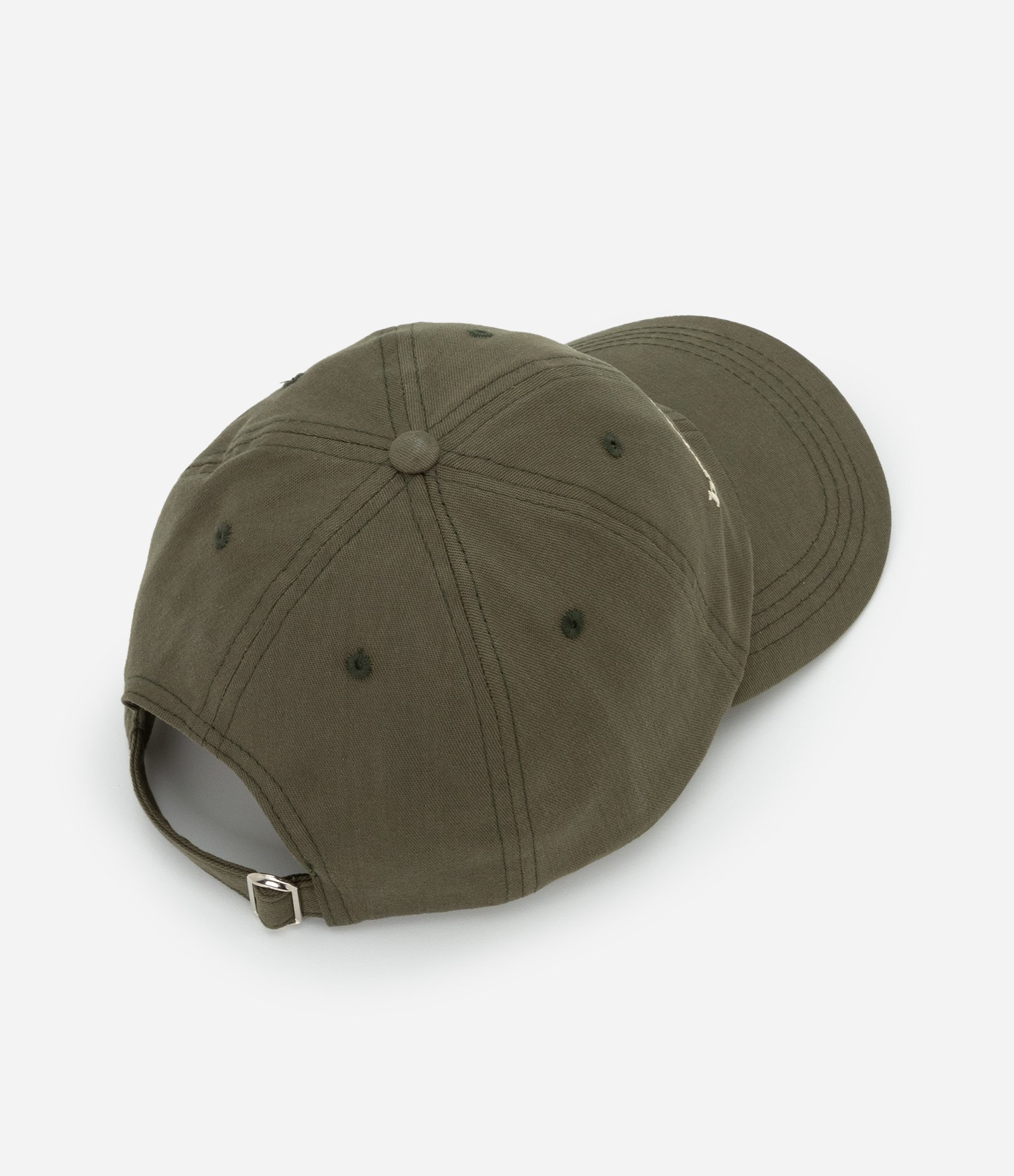 Boné Aba Curva em Sarja com Bordado Brazilian Core Verde 3