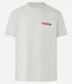 Camiseta Comfort em Algodão com Estampa de Carro e Lettering Los Angeles