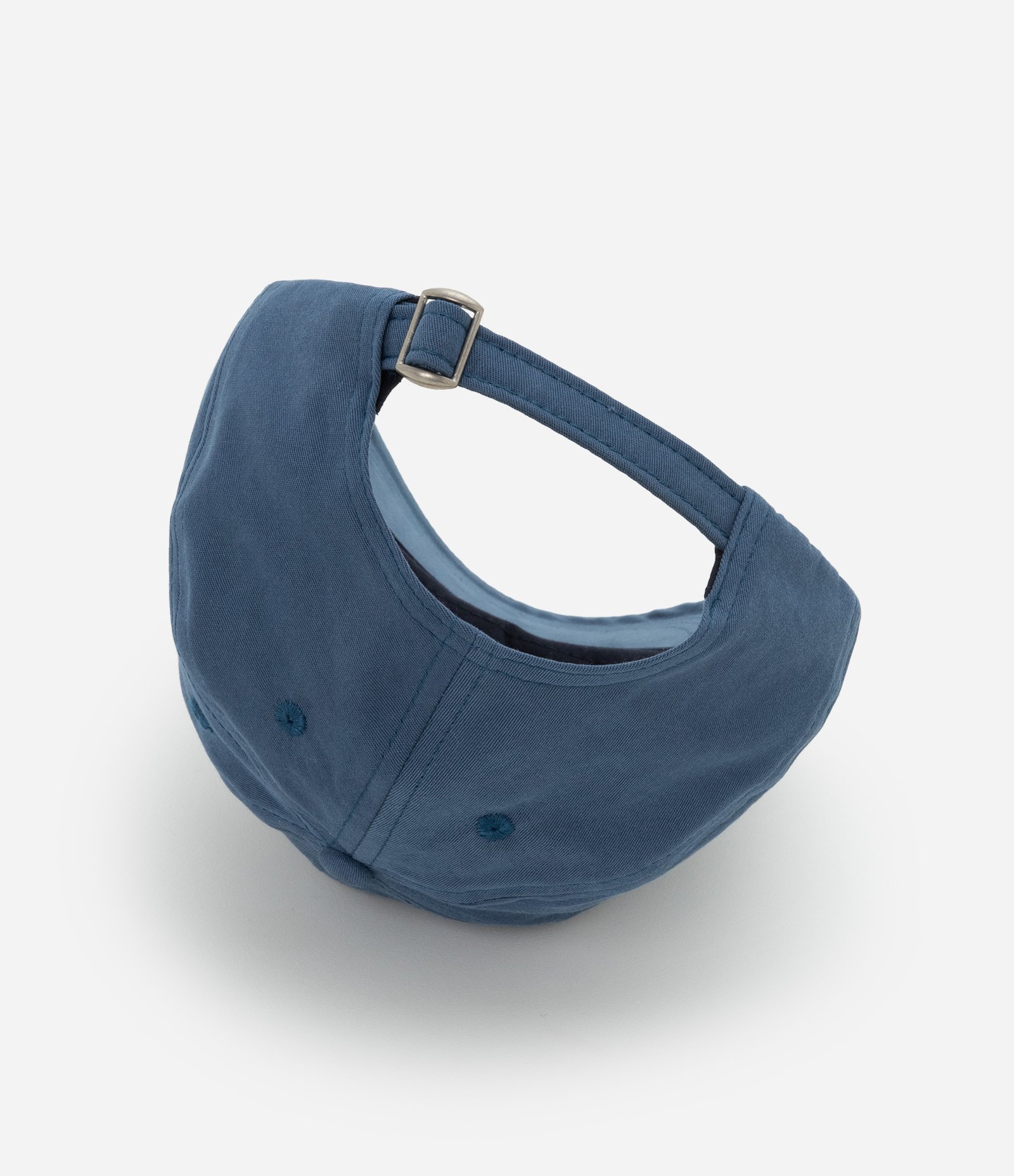 Boné Aba Curva em Sarja com Bordado de Sardinha Azul 3