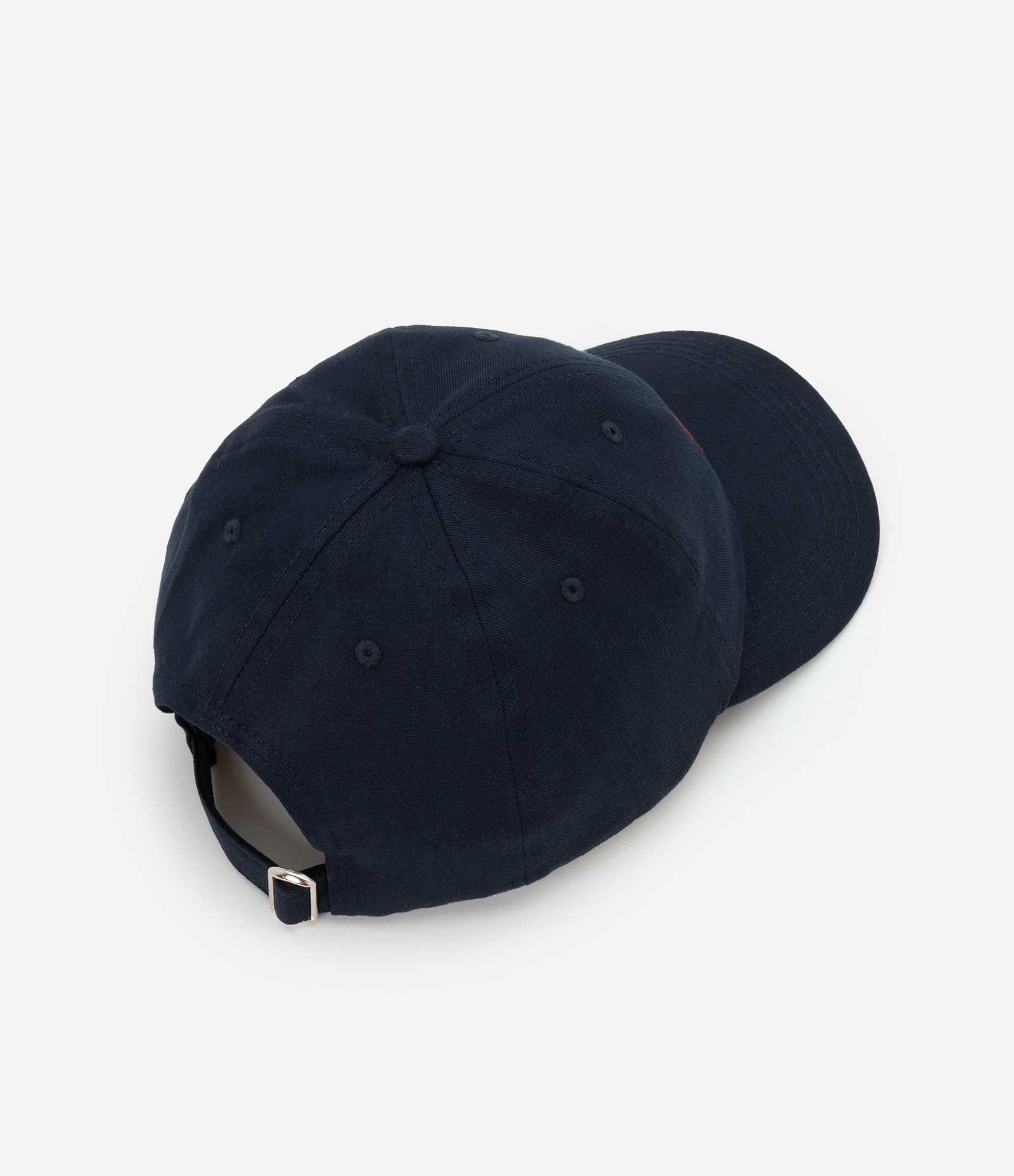 Boné Aba Curva em Sarja com Bordado Amour Azul Marinho 3