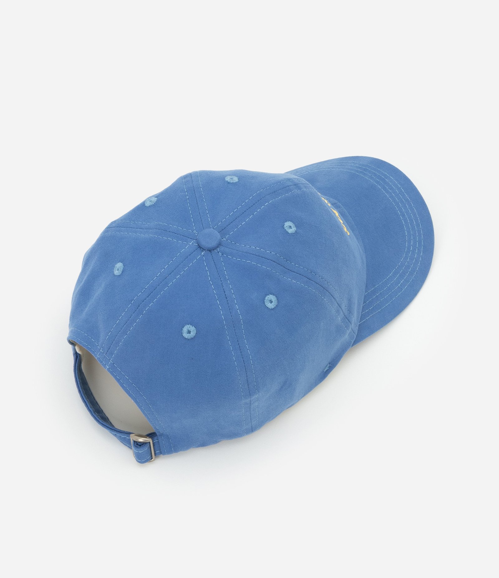 Boné Aba Curva em Sarja com Bordado Sol&Mar Azul 3