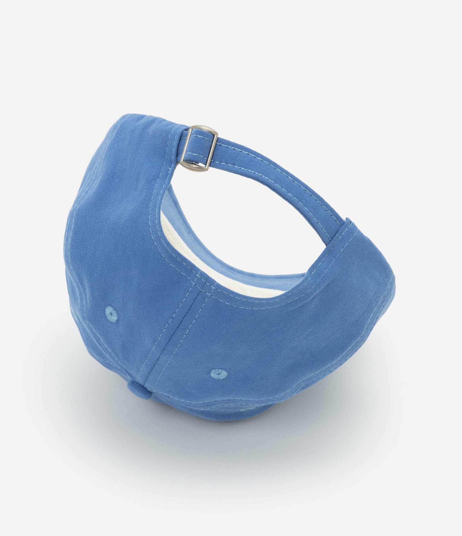 Boné Aba Curva em Sarja com Bordado Sol&Mar Azul 4