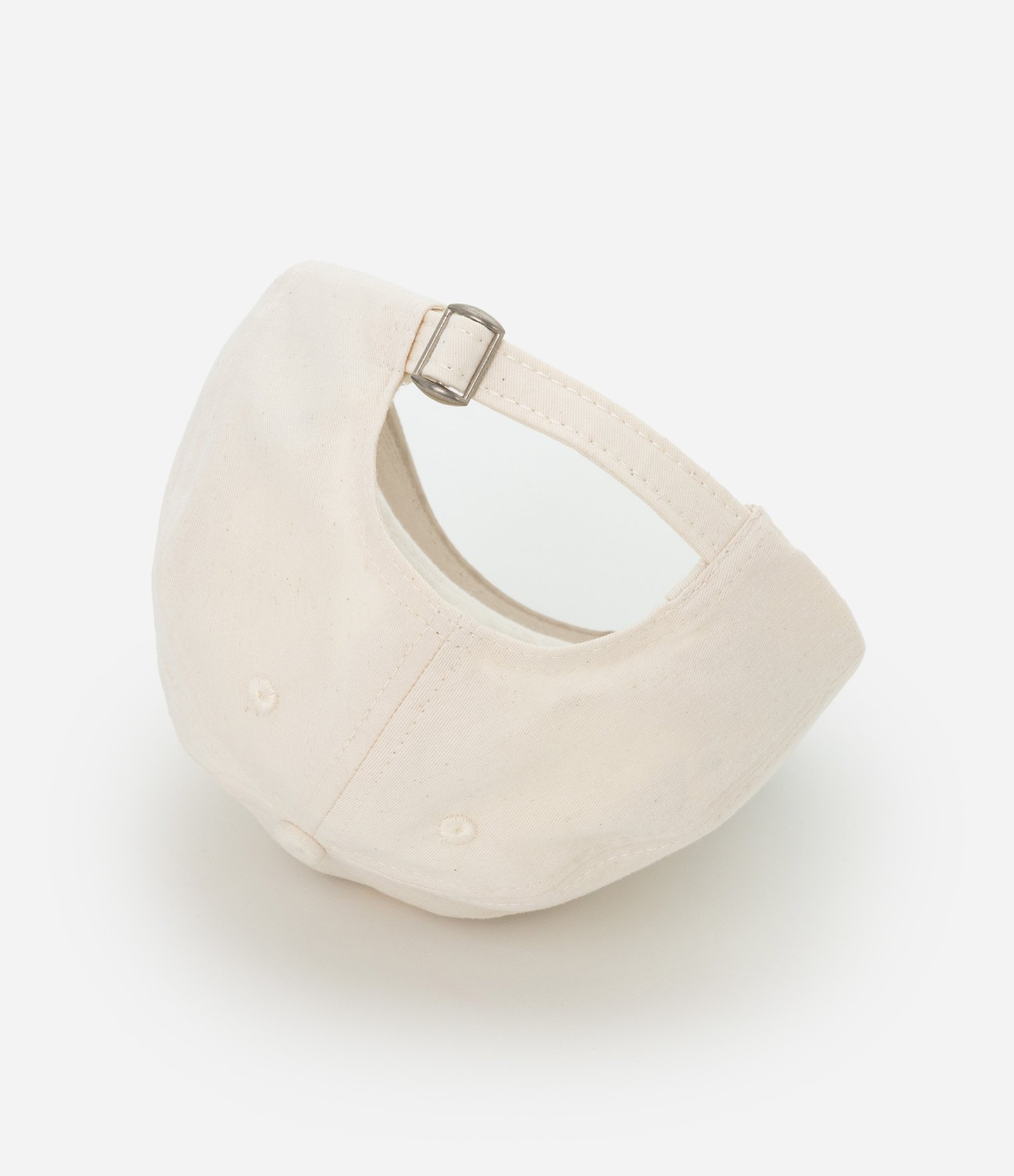 Boné Aba Curva em Sarja com Bordado California Bege 4