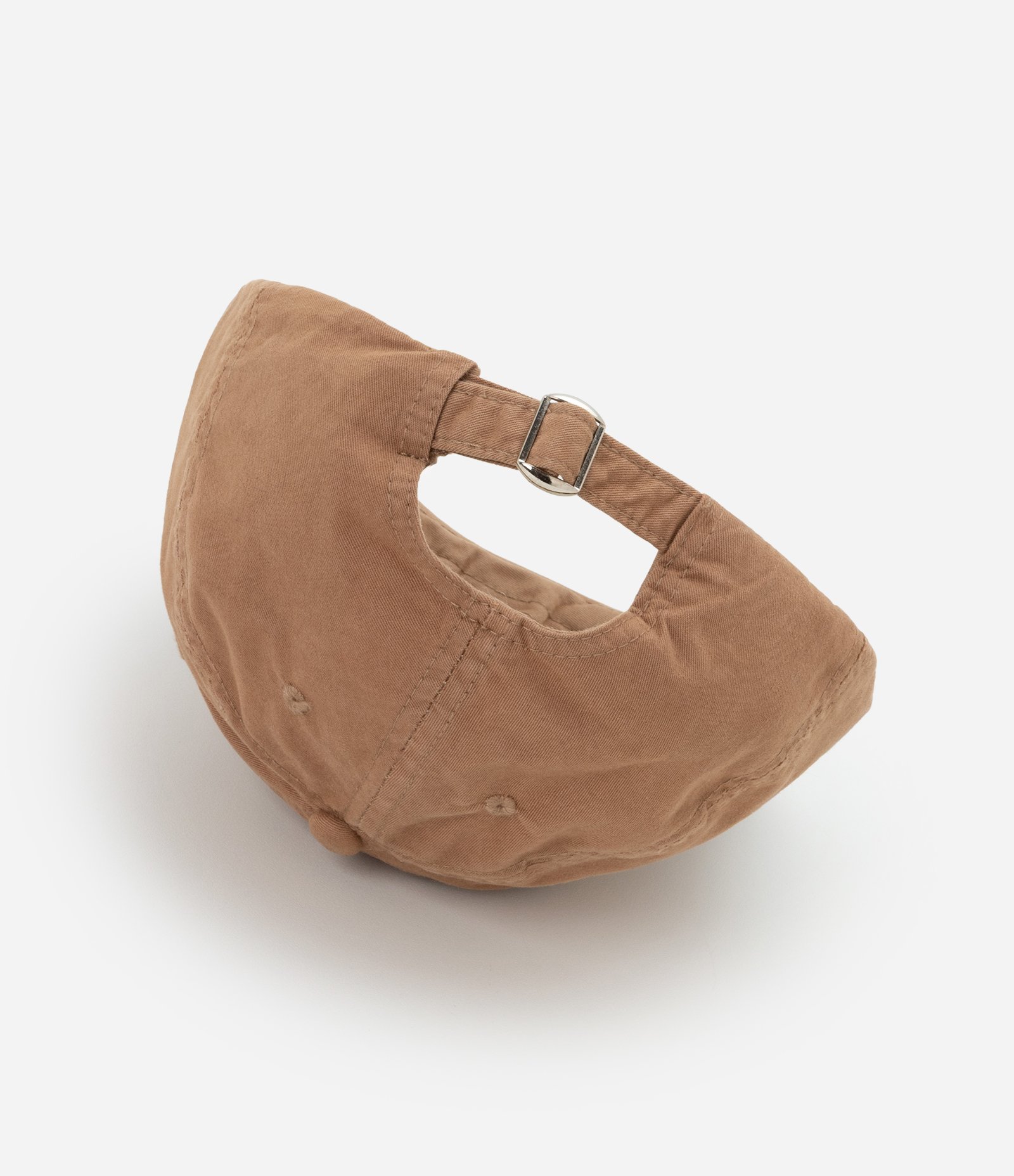 Boné Aba Curva em Sarja com Bordado Western Rodeo Marrom 4