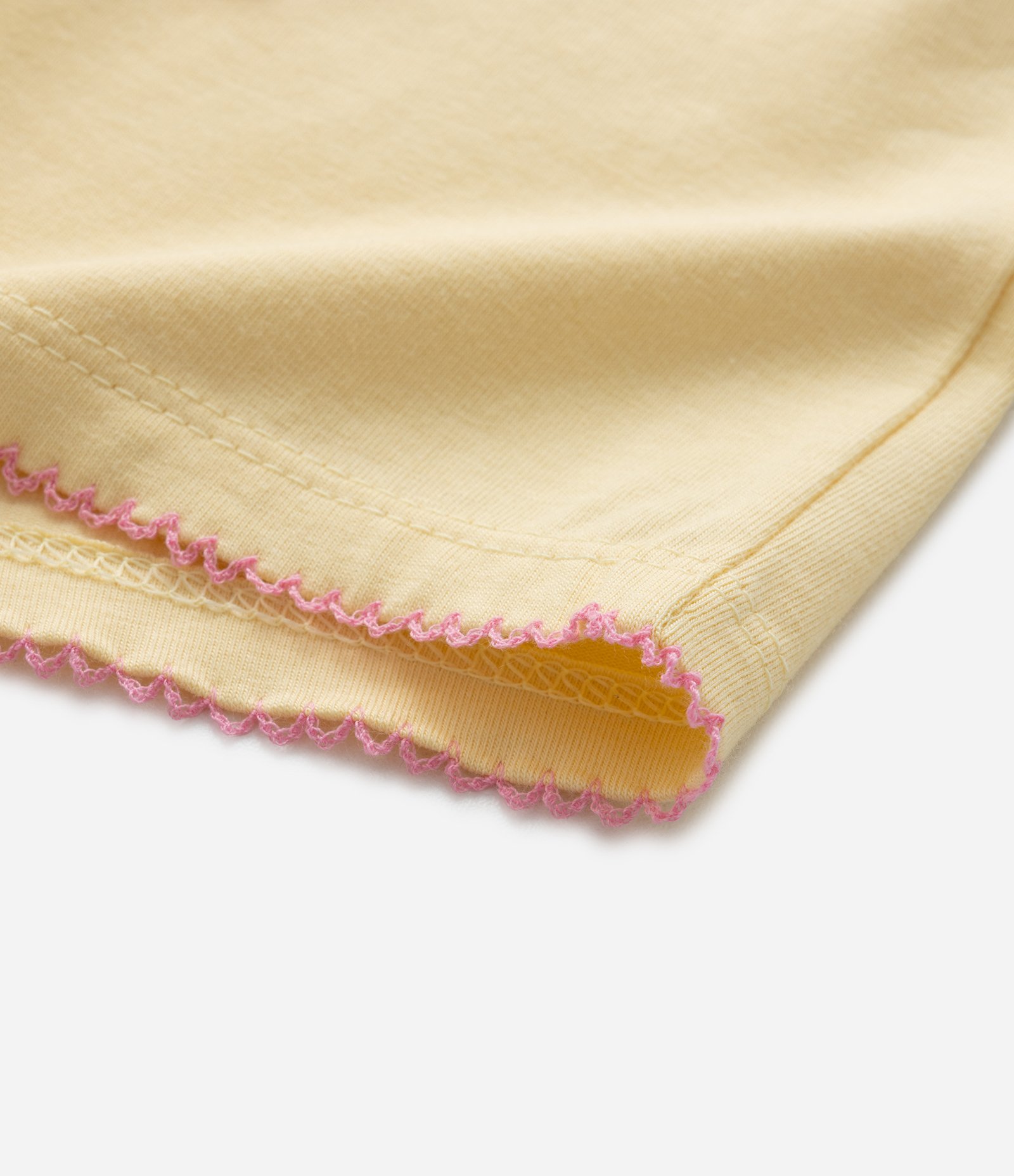 Conjunto Infantil com Estampa Floral - Tam 1 a 6 Anos Amarelo 4