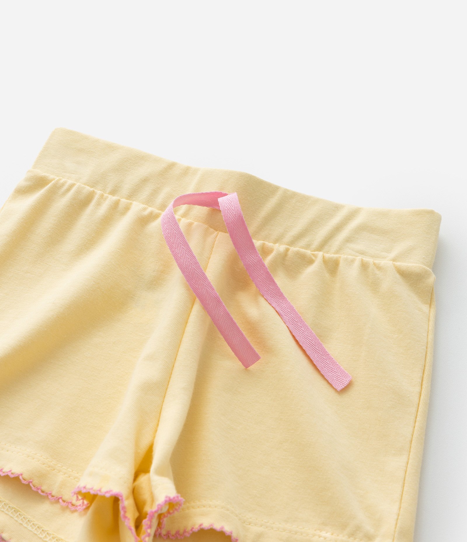 Conjunto Infantil com Estampa Floral - Tam 1 a 6 Anos Amarelo 7