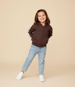 Jaqueta Infantil com Estampa Lettering Tennis Club - Tam 1 a 6 Anos