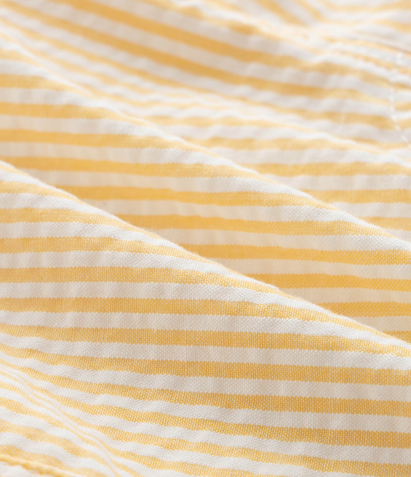 Bermuda Infantil em Microfibra com Textura e Listrinhas - Tam 1 a 5 Anos Amarelo 4