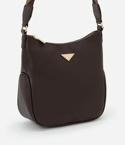 Bolsa Postman Pequena com Alça de Gorgorão Estampada