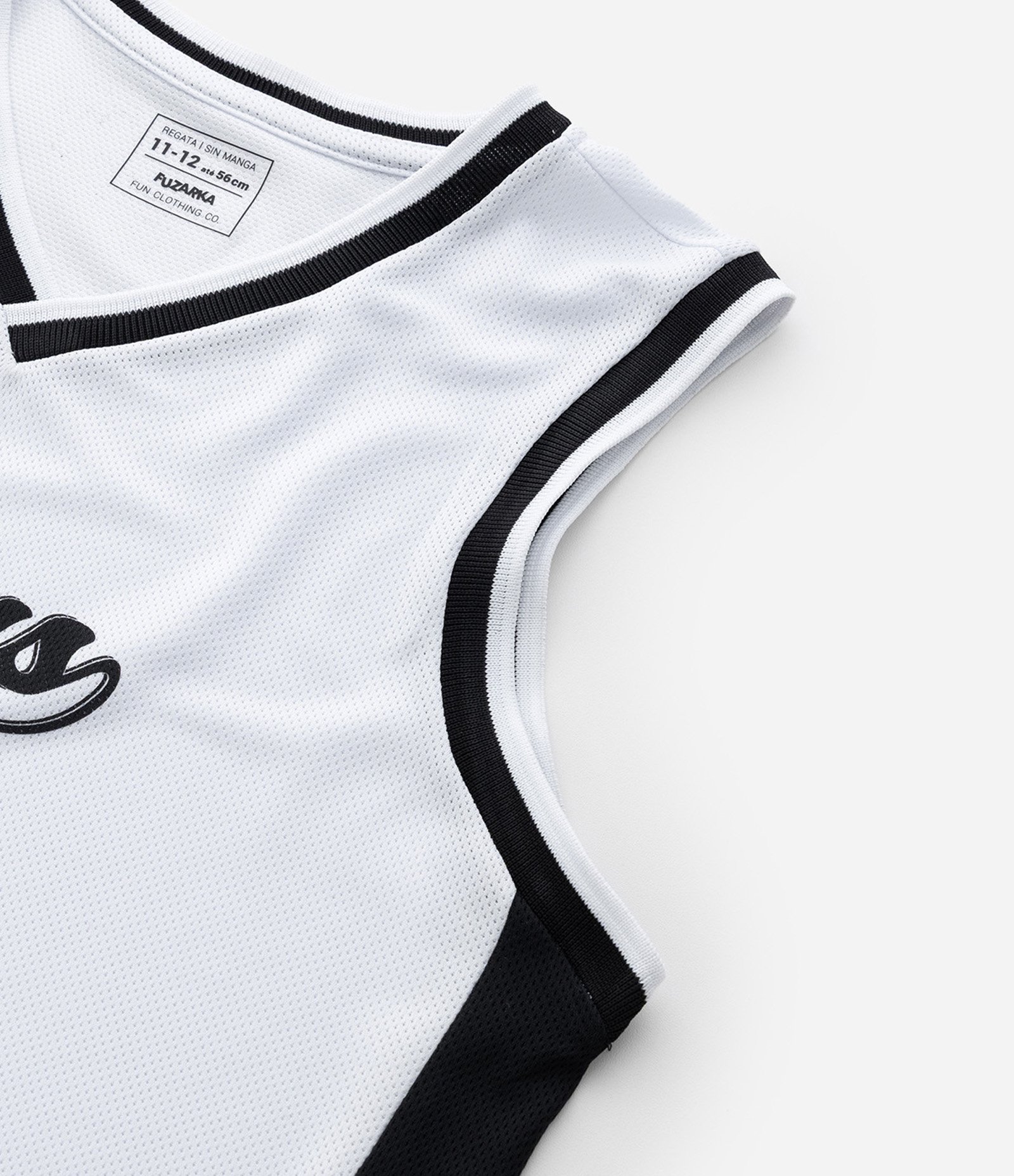 Regata Esportiva Infantil com Estampa Dallas 6 - Tam 5 a 14 Anos Branco 5