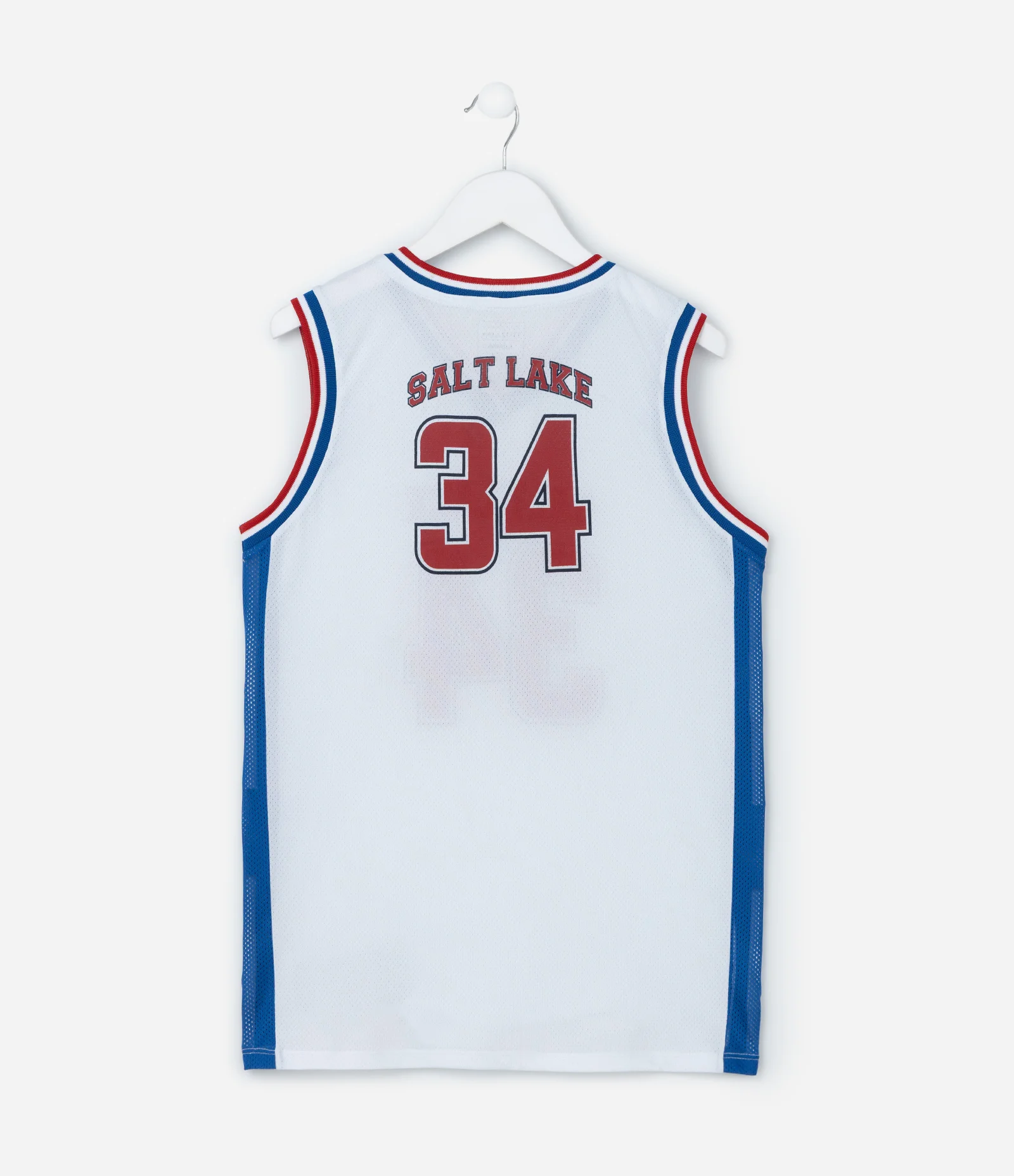 Regata Esportiva Infantil Estampa Salt Lake - Tam 5 a 14 Anos Azul/Branco 2