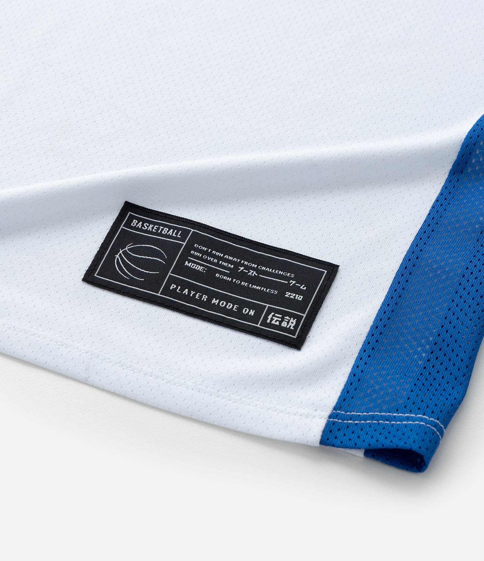 Regata Esportiva Infantil Estampa Salt Lake - Tam 5 a 14 Anos Azul/Branco 4