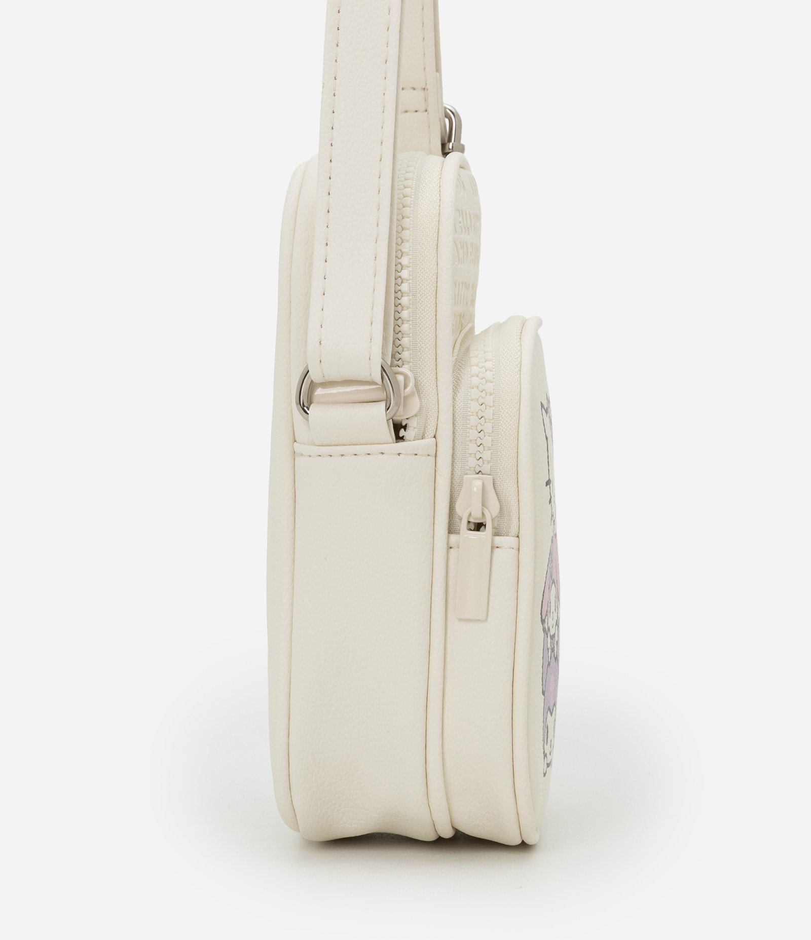 Bolsa Infantil Shouder Bag com Estampa Hello Kitty e Amigos - Tam Único Off White 2