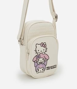 Bolsa Infantil Shouder Bag com Estampa Hello Kitty e Amigos - Tam Único