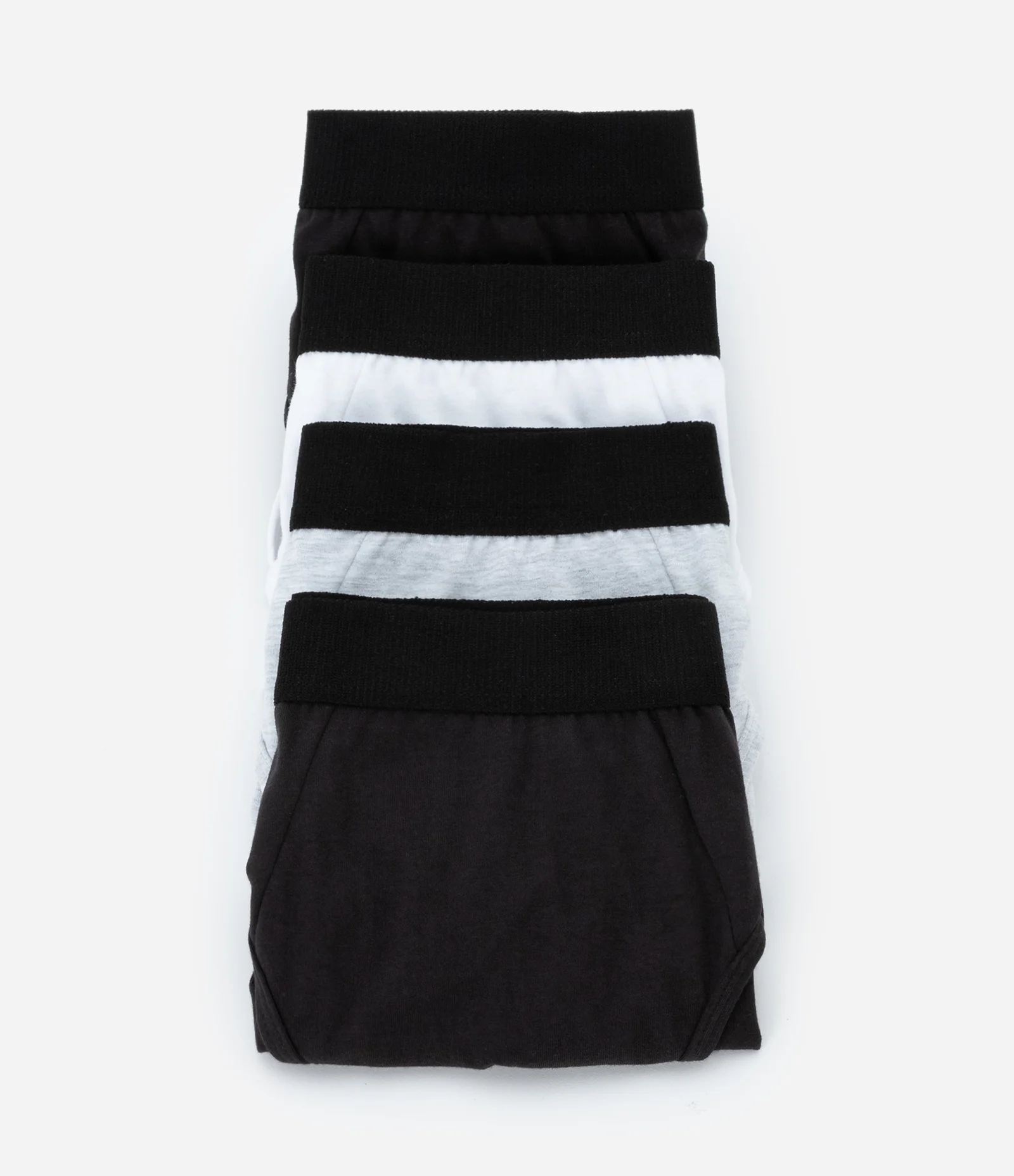 Kit 05 Cuecas Slip em Algodão com Elástico Aparente Del Rio Sortido 4