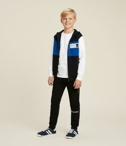 Calça Infantil com Estampa PlayStation - Tam 5 a 14 Anos