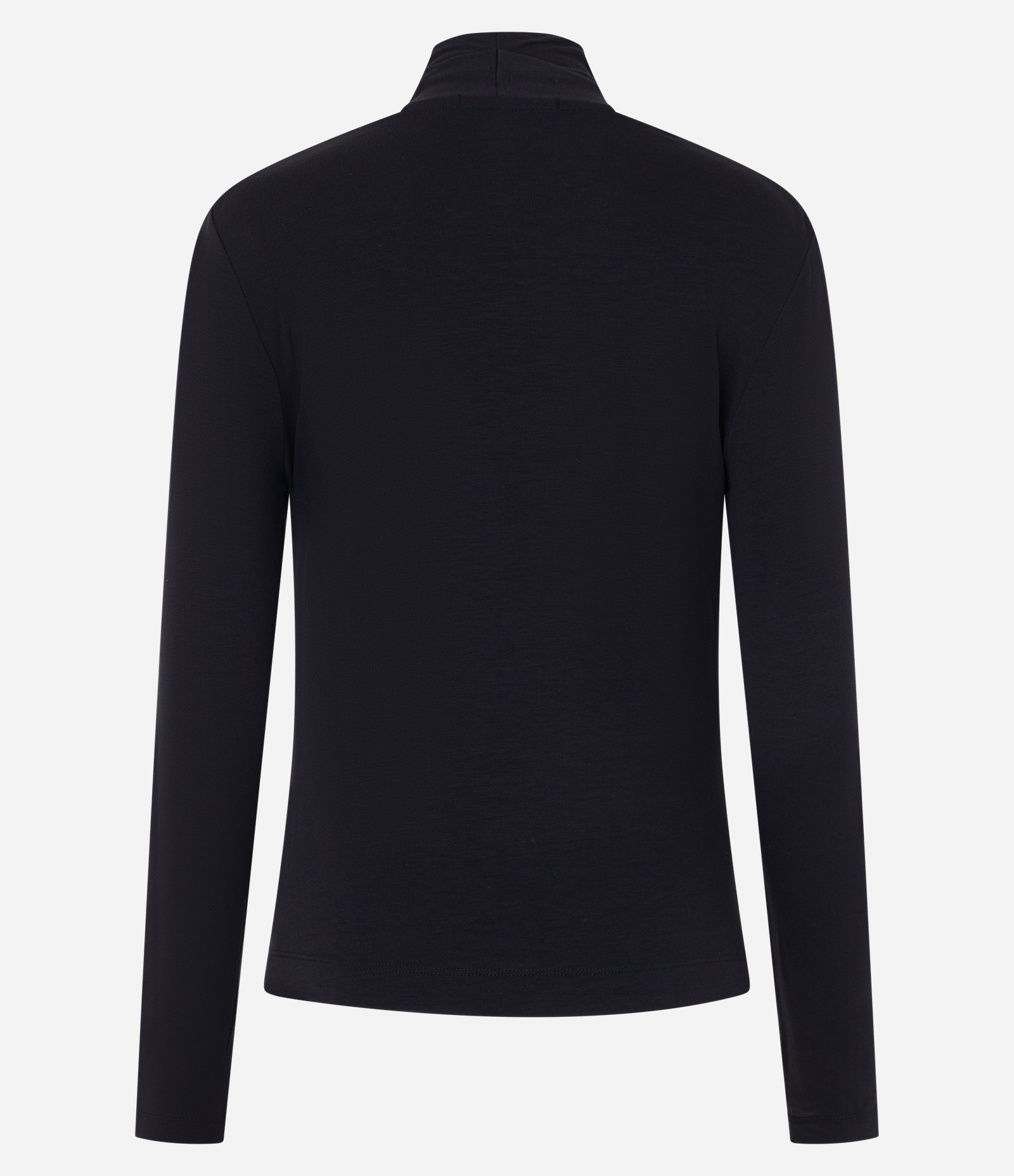 Blusa em Viscose com Decote V e Vazado no Ombro Preto 6