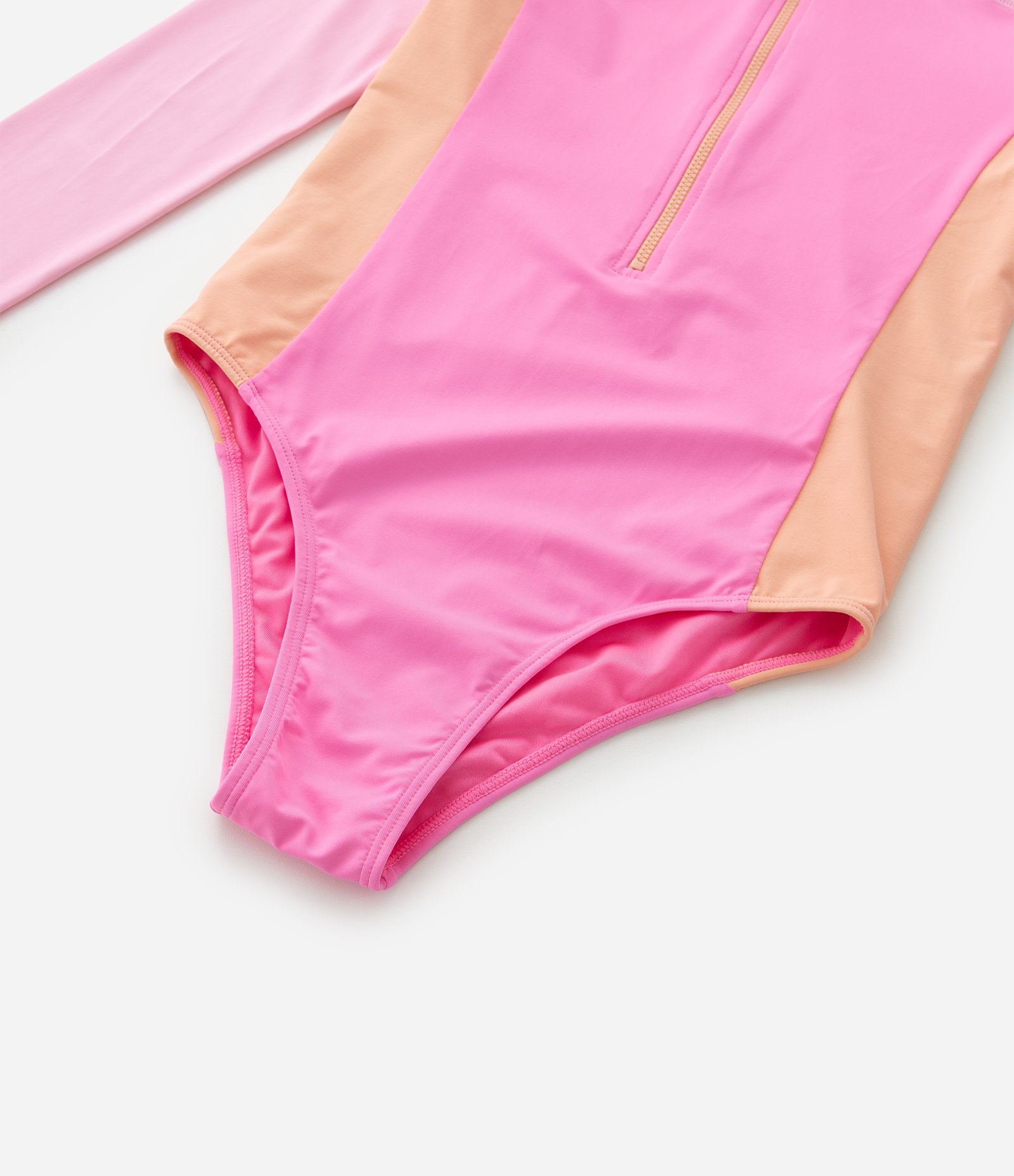 Maiô Infantil em Color Block com Zíper – Tam 5 a 14 Rosa 5