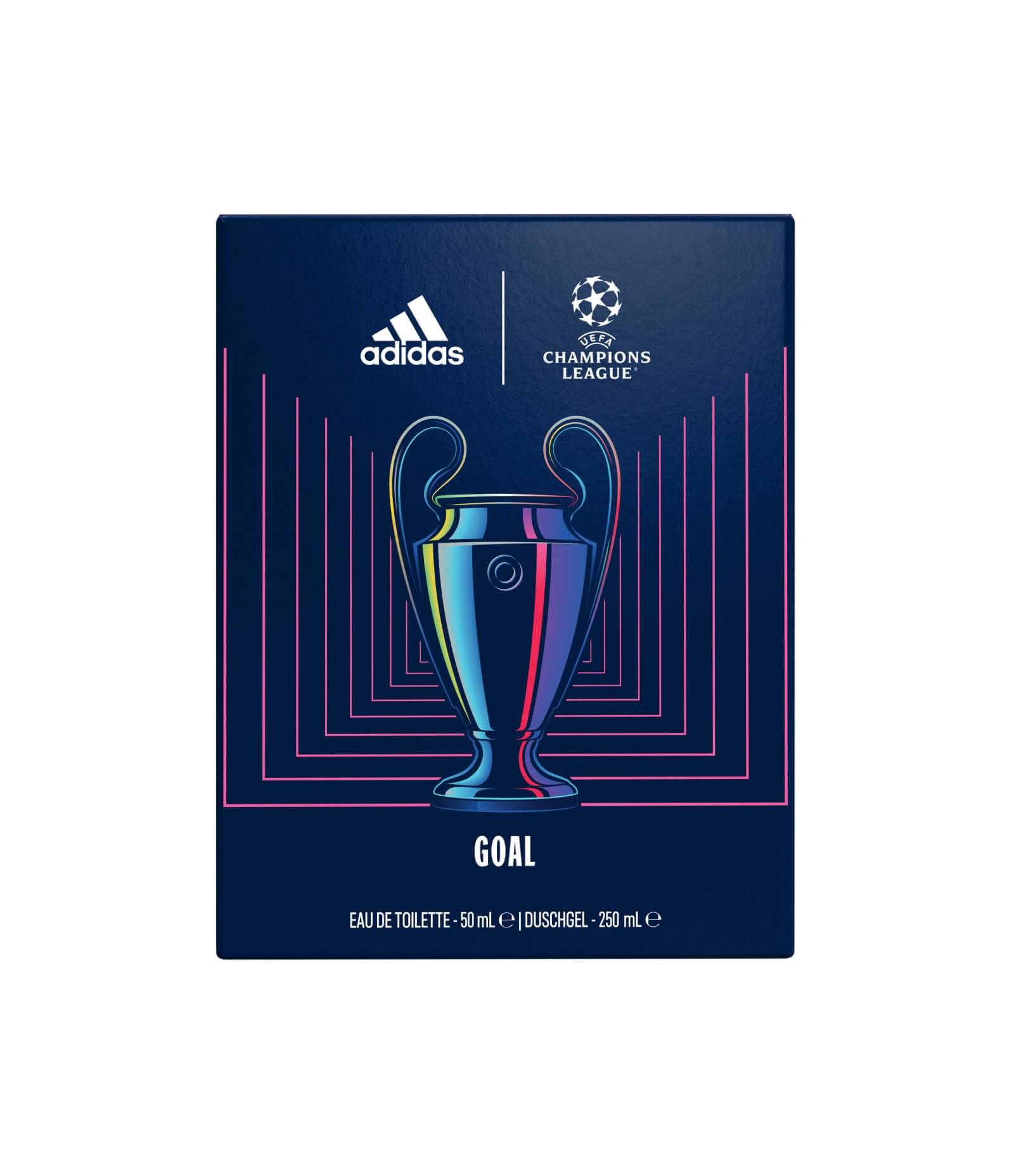 Kit Adidas Uefa Eau de Toilette 50ml + Gel de Banho 250ml KIT 7