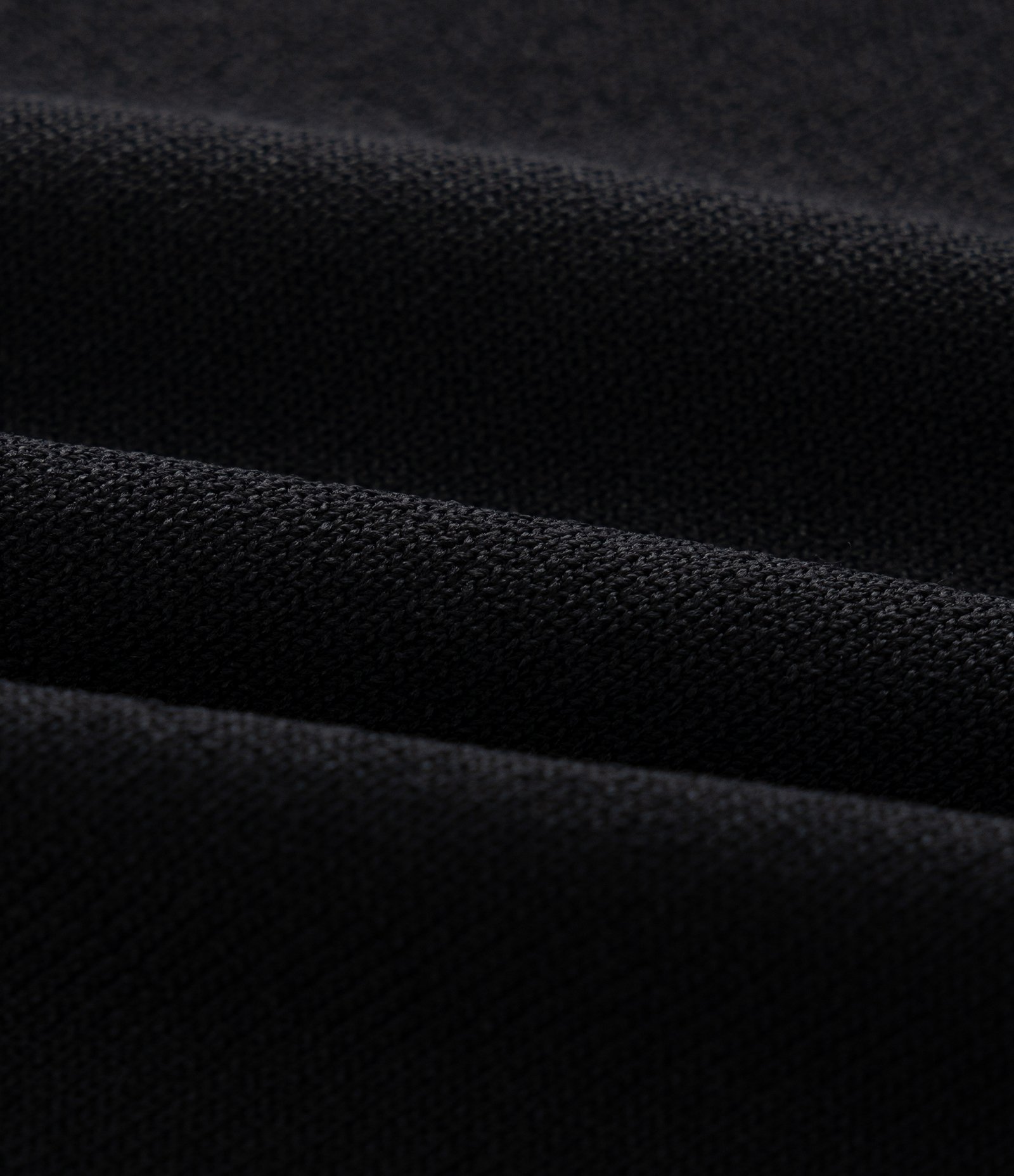 Suéter Regular em Viscose com Efeito Tricô Preto 7