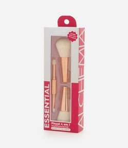 Pincel Duo de Maquiagem Multifuncional Alchemia