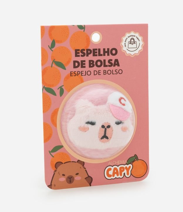 Espelho De Bolsa Pelucia CAPY Alchemia