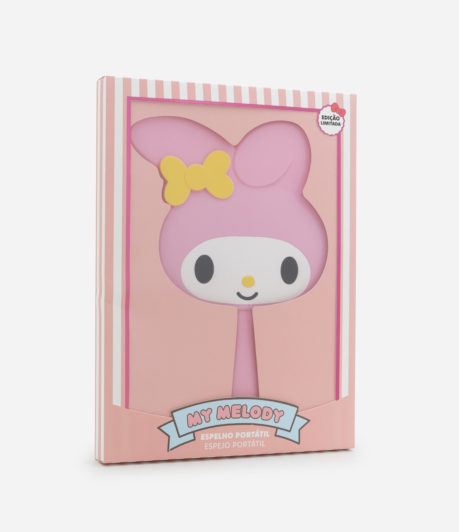 Espelho Da My Melody Hello Kitty com Pente Alchemia COLORIDO 1