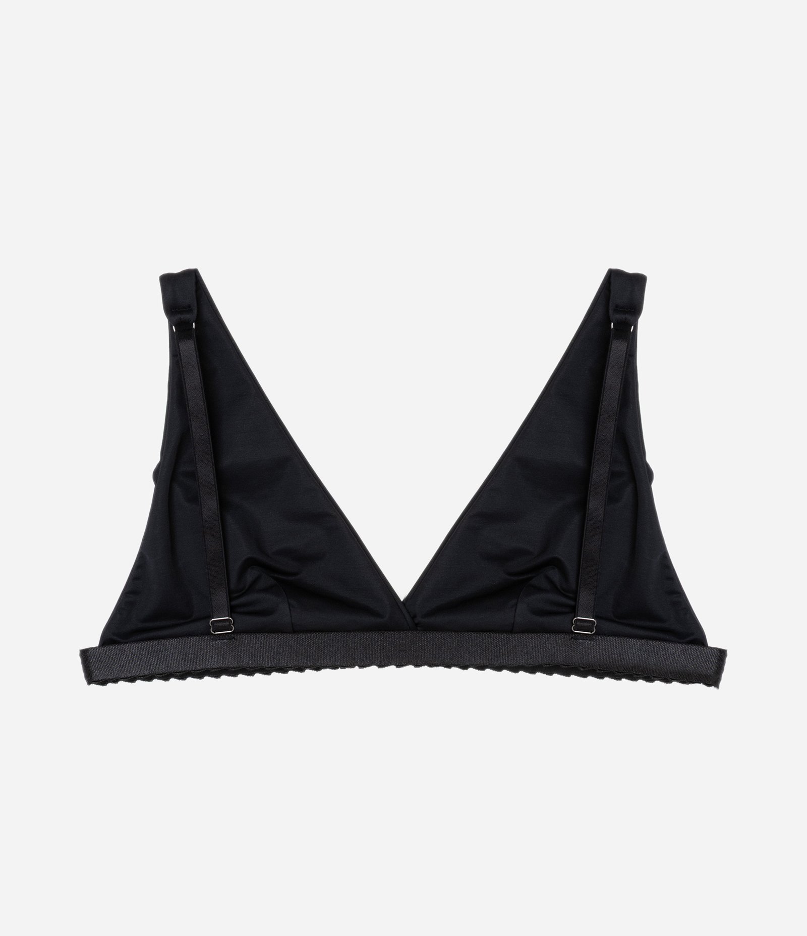 Sutiã Top Triangular em Microfibra LYCRA® XTRA LIFE™ Preto 9