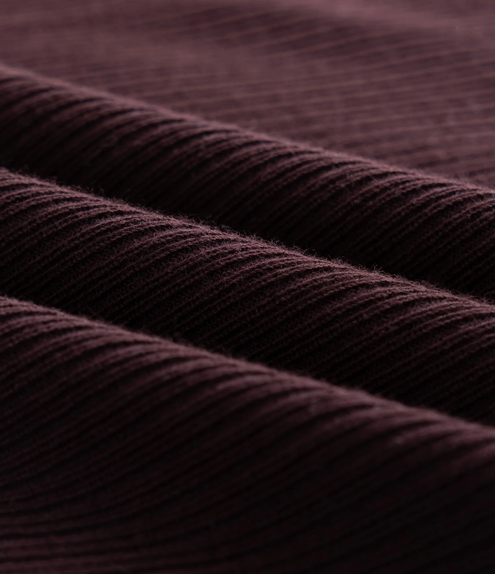 Camisa Polo Manga Curta com Textura Vertical Marrom 3