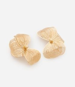 Maxi Brinco em Forma de Flor Aramada