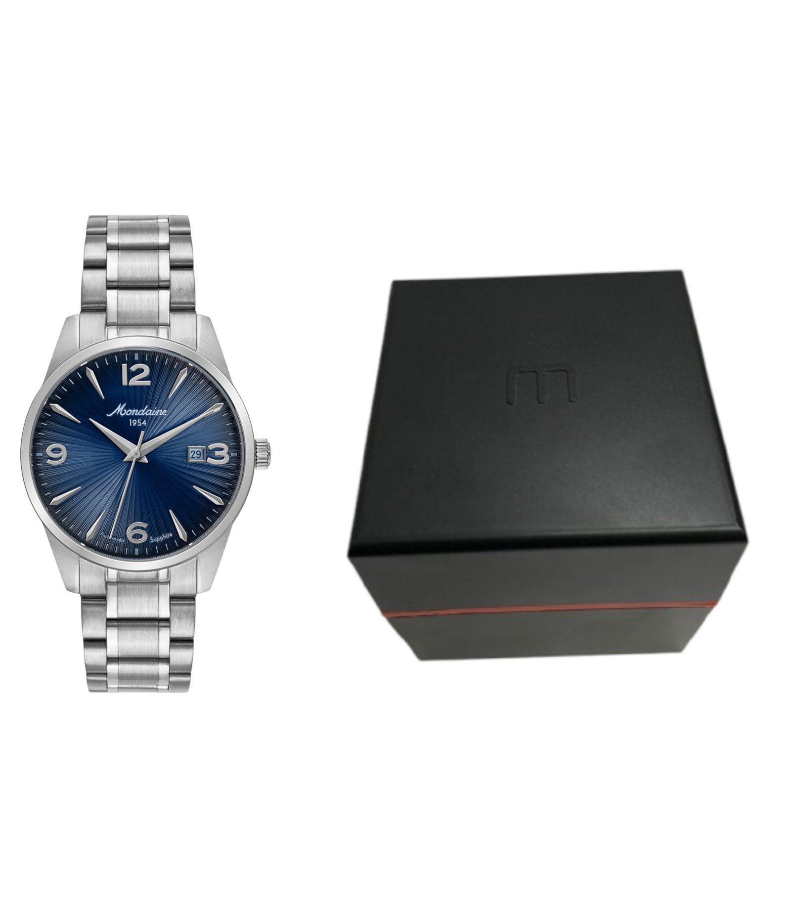 Relógio Analógico Masculino Mondaine Prata 2