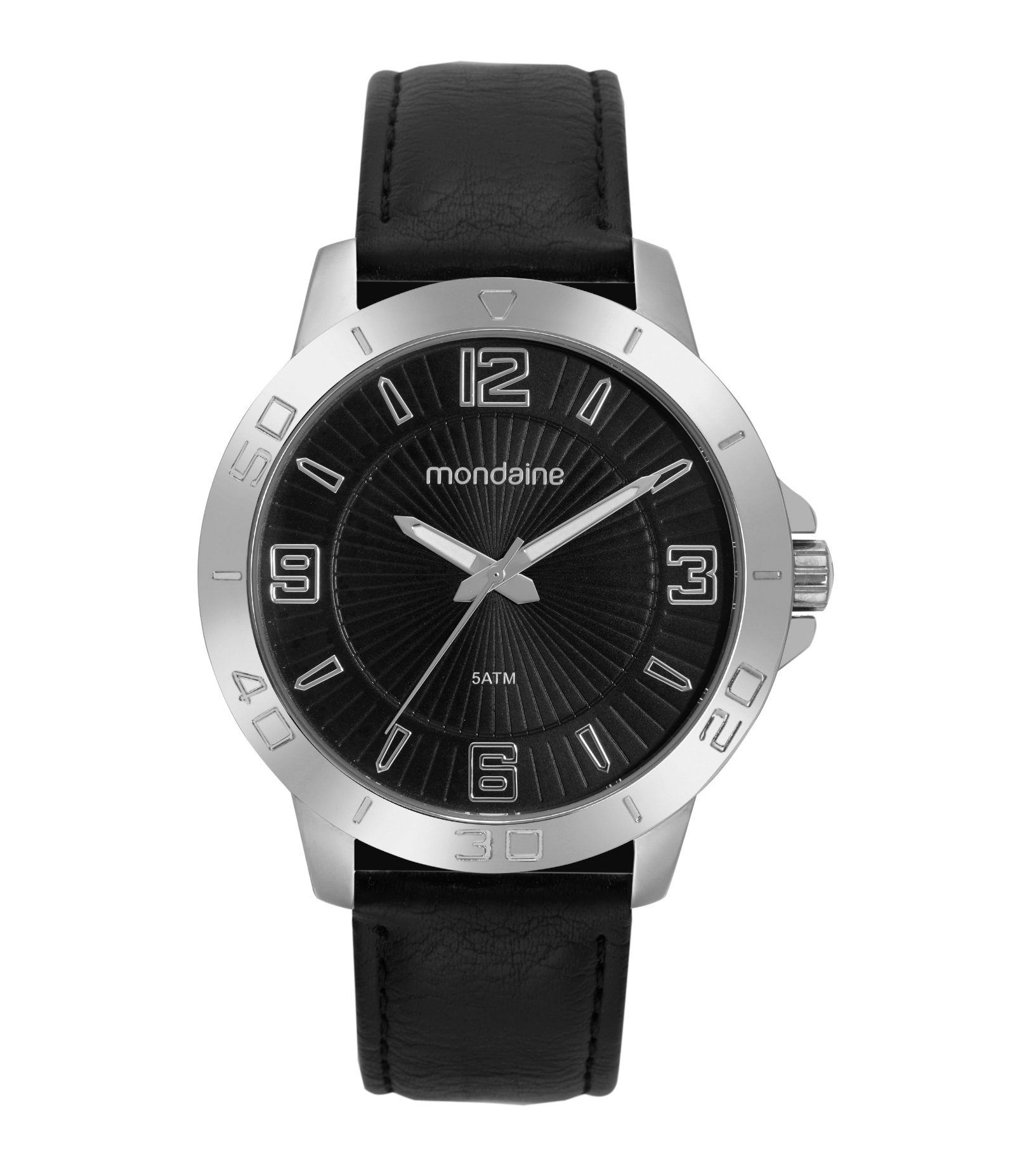 Relógio Analógico  Masculino Mondaine Preto 1