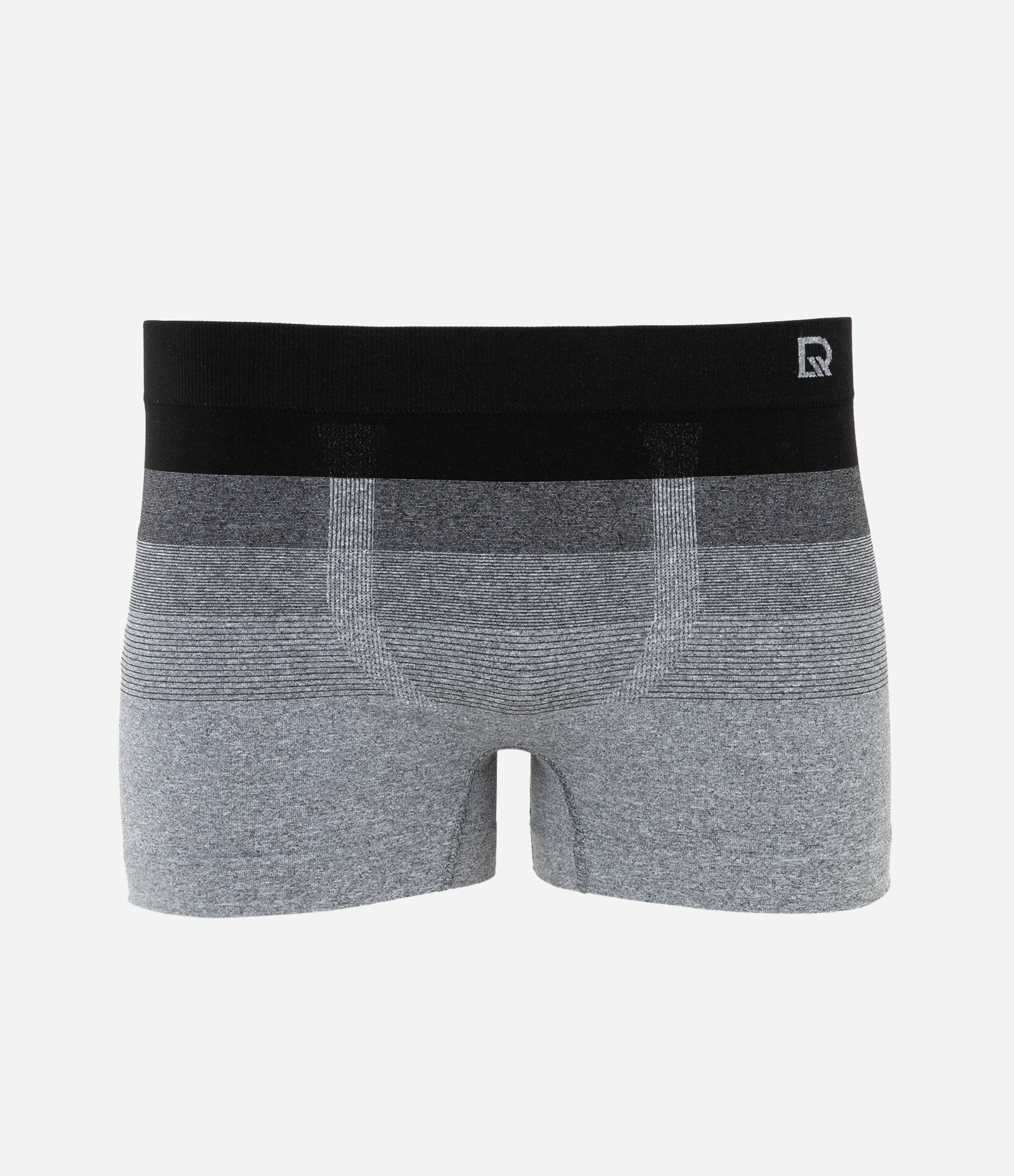 Cueca Boxer em Microfibra com Estampa Degradê Del Rio Cinza 1