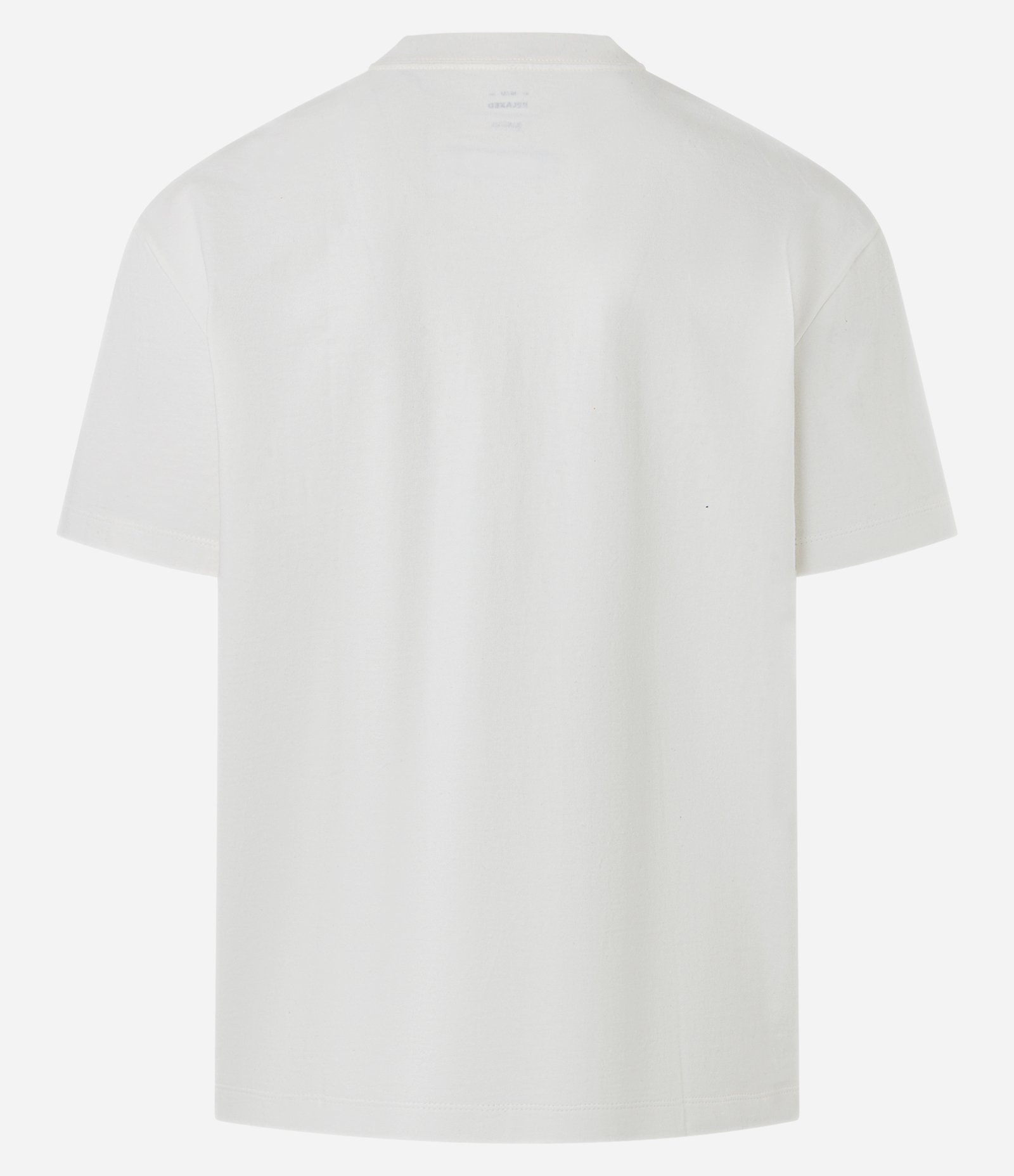 Camiseta Relaxed Básica em Malhão Branco 2