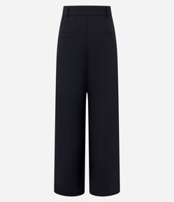 Calça Pantalona Alfaiatada com Pregas