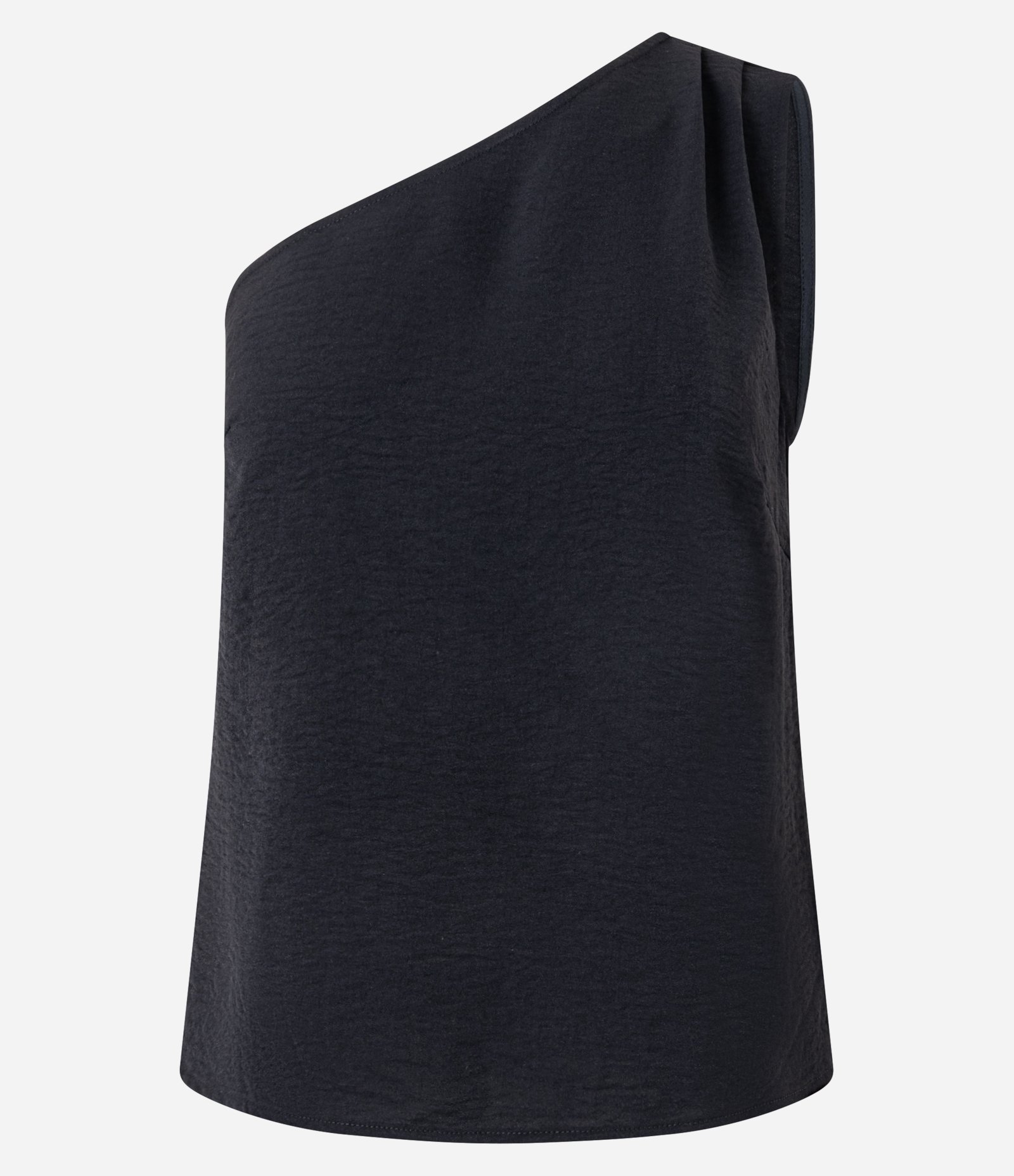 Blusa Ombro Só em Airflow com Franzido no Ombro Preto 5