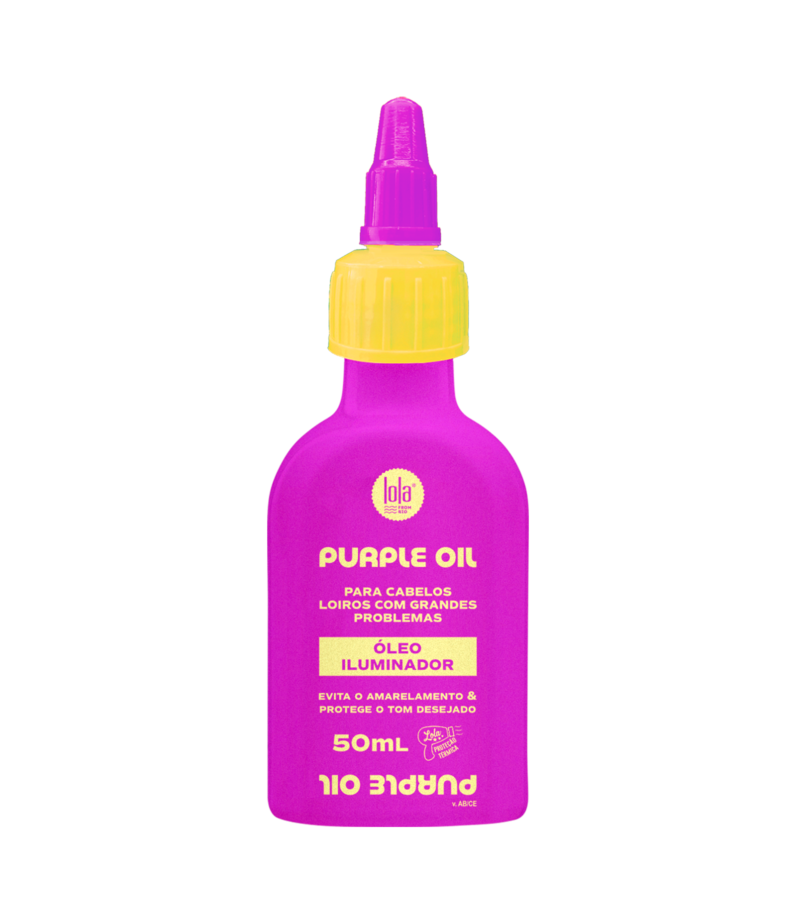 Óleo Iluminador para Cabelos Loiros Purple Oil 50ml 1