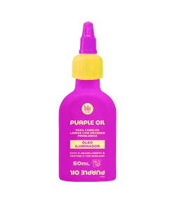 Óleo Iluminador para Cabelos Loiros Purple Oil