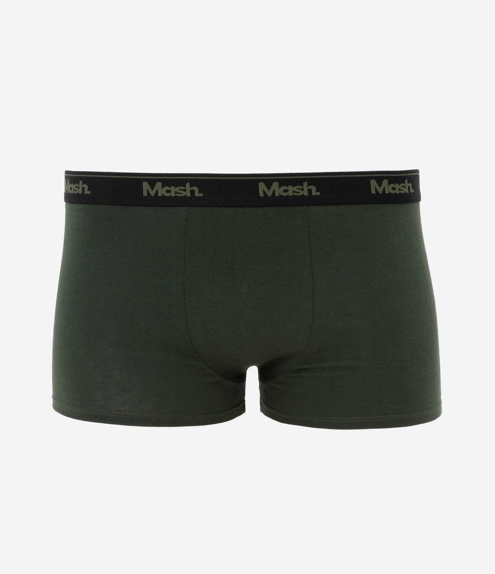Cueca Boxer em Algodão com Cós Elástico Mash Verde 1
