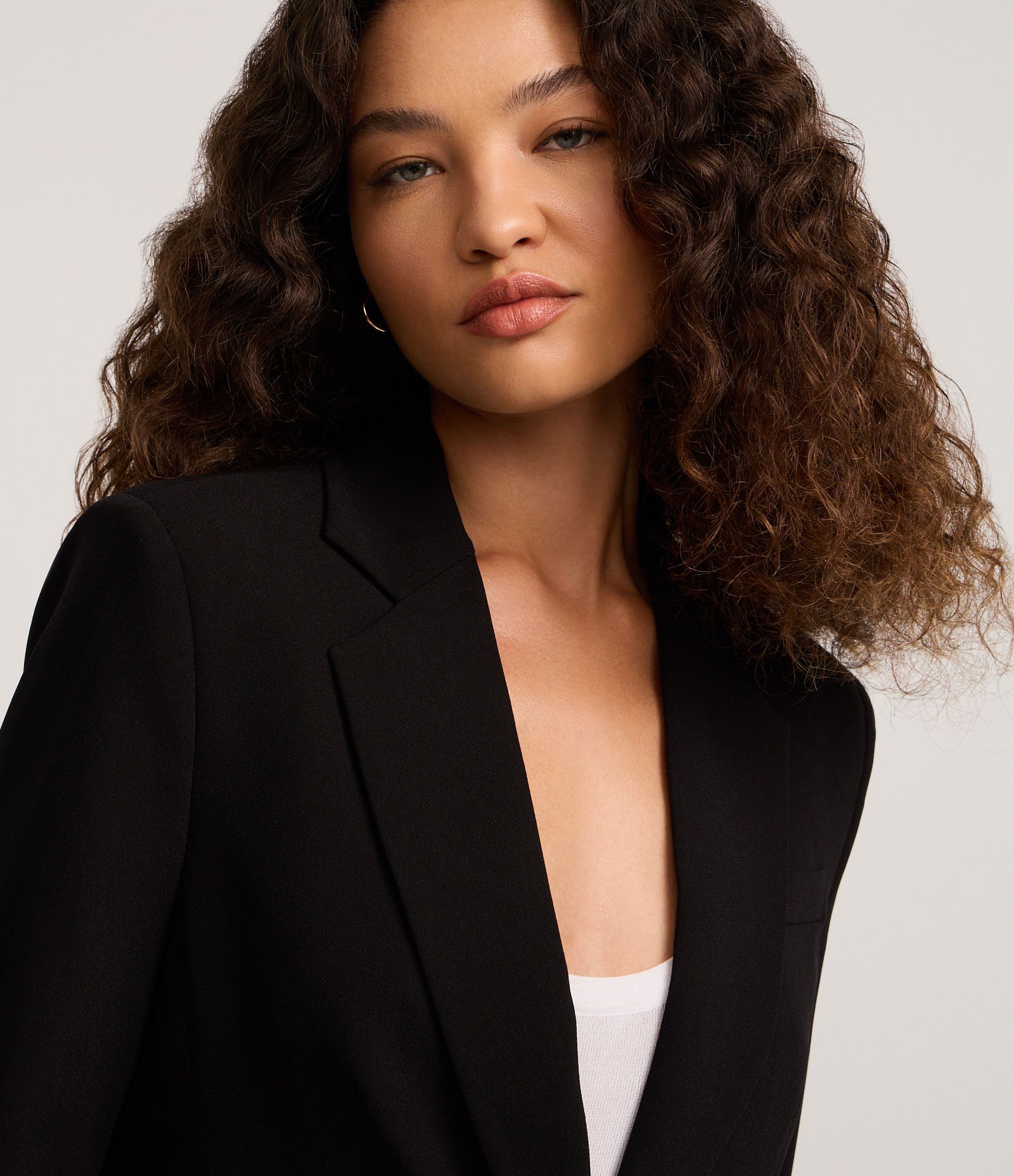 Blazer Comfort Alfaiatado com Botões Duplos e Lapelas Anthracite 3