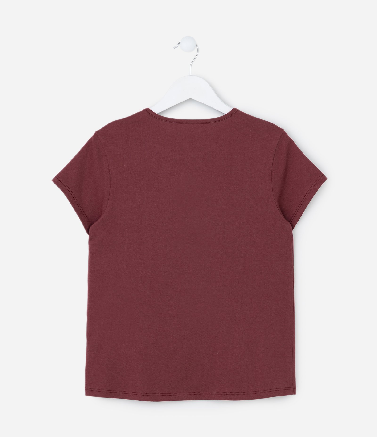 Camiseta Infantil com Estampa Ursinhas Tenistas - Tam 5 a 14 Anos Vermelho 2