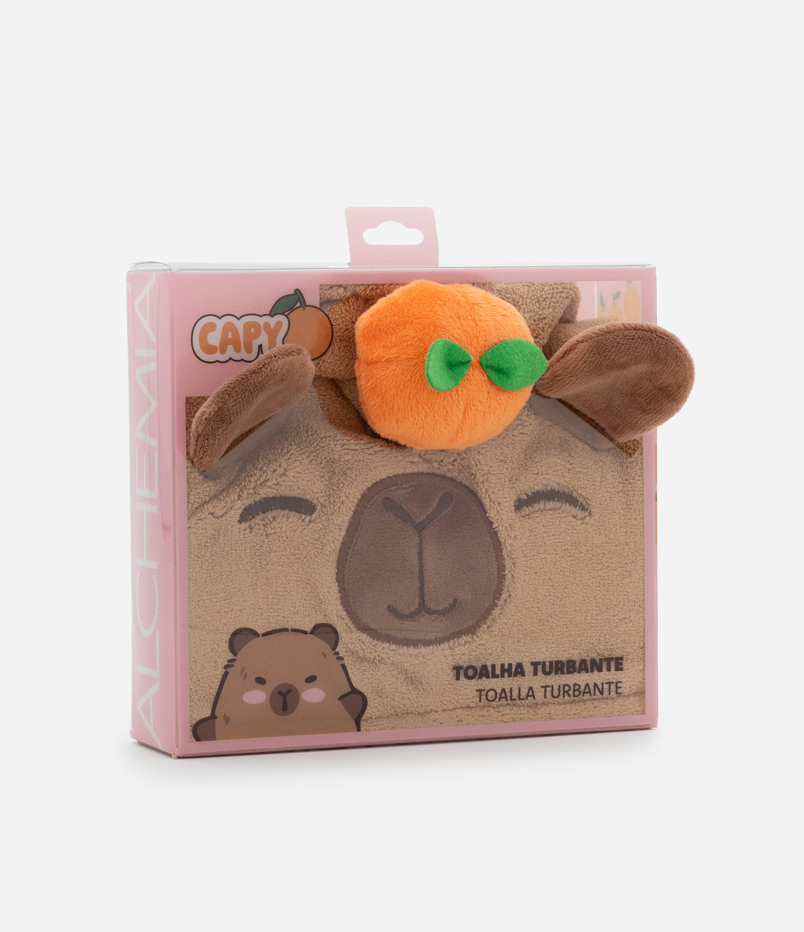 Toalha Turbante para Cabelos Capivara Alchemia U 5